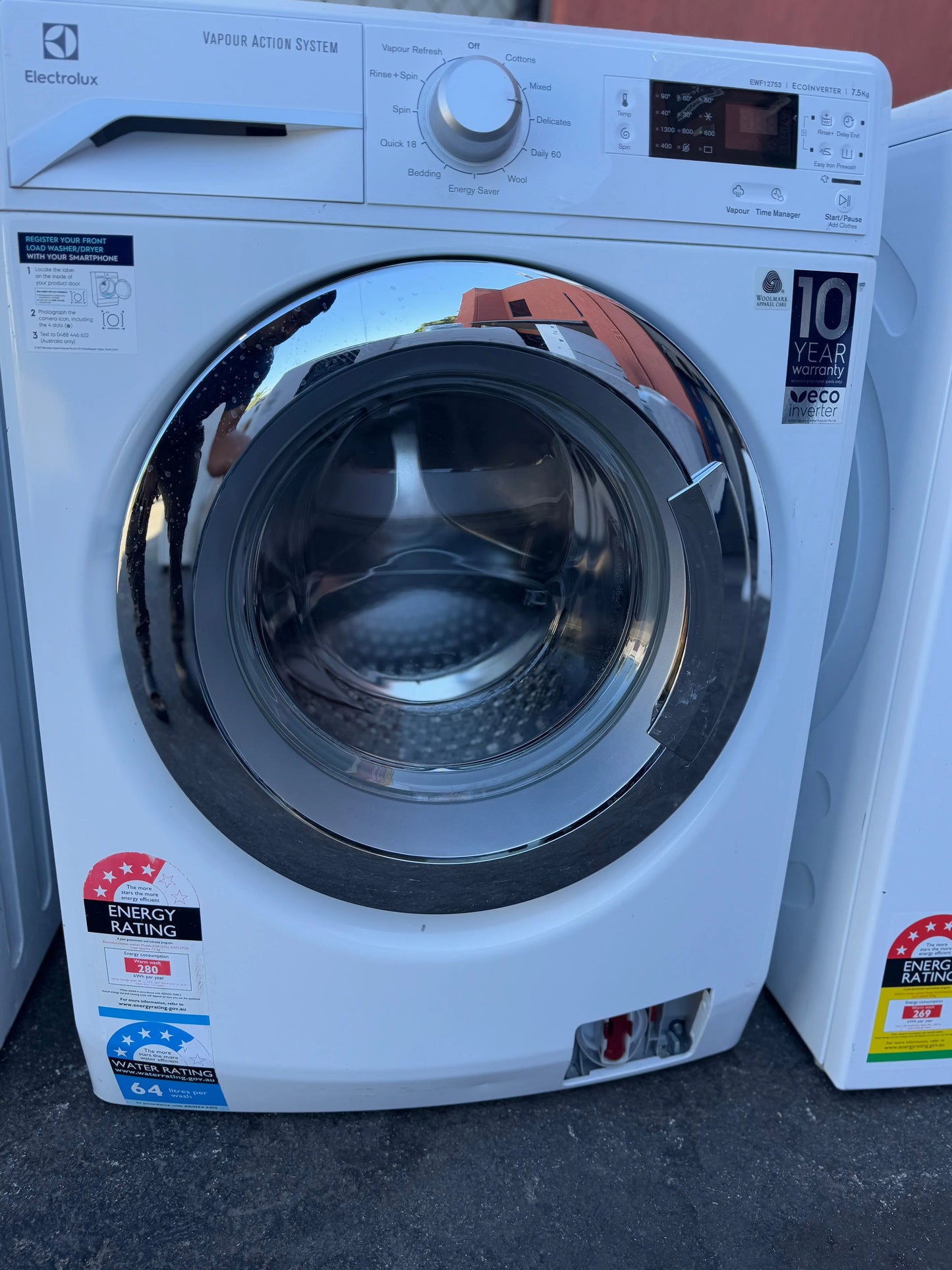 Refurbished Electrolux 7.5 Kgs washing machine | PERTH