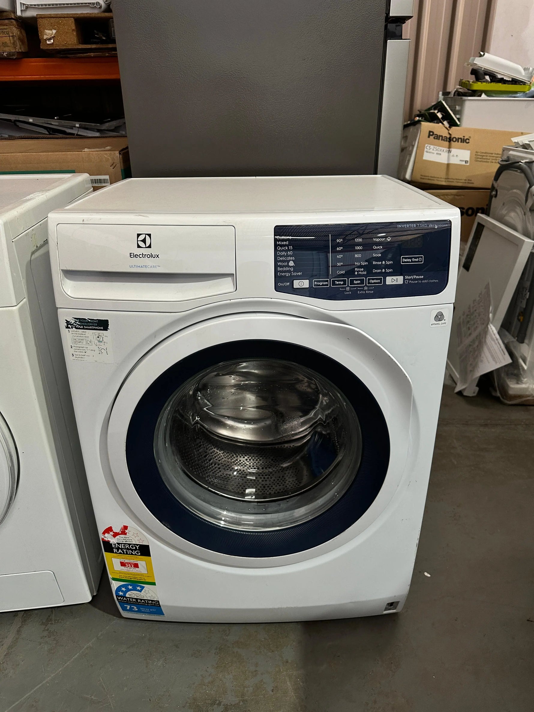 Refurbished Electrolux 7.5kg Front Load Washer