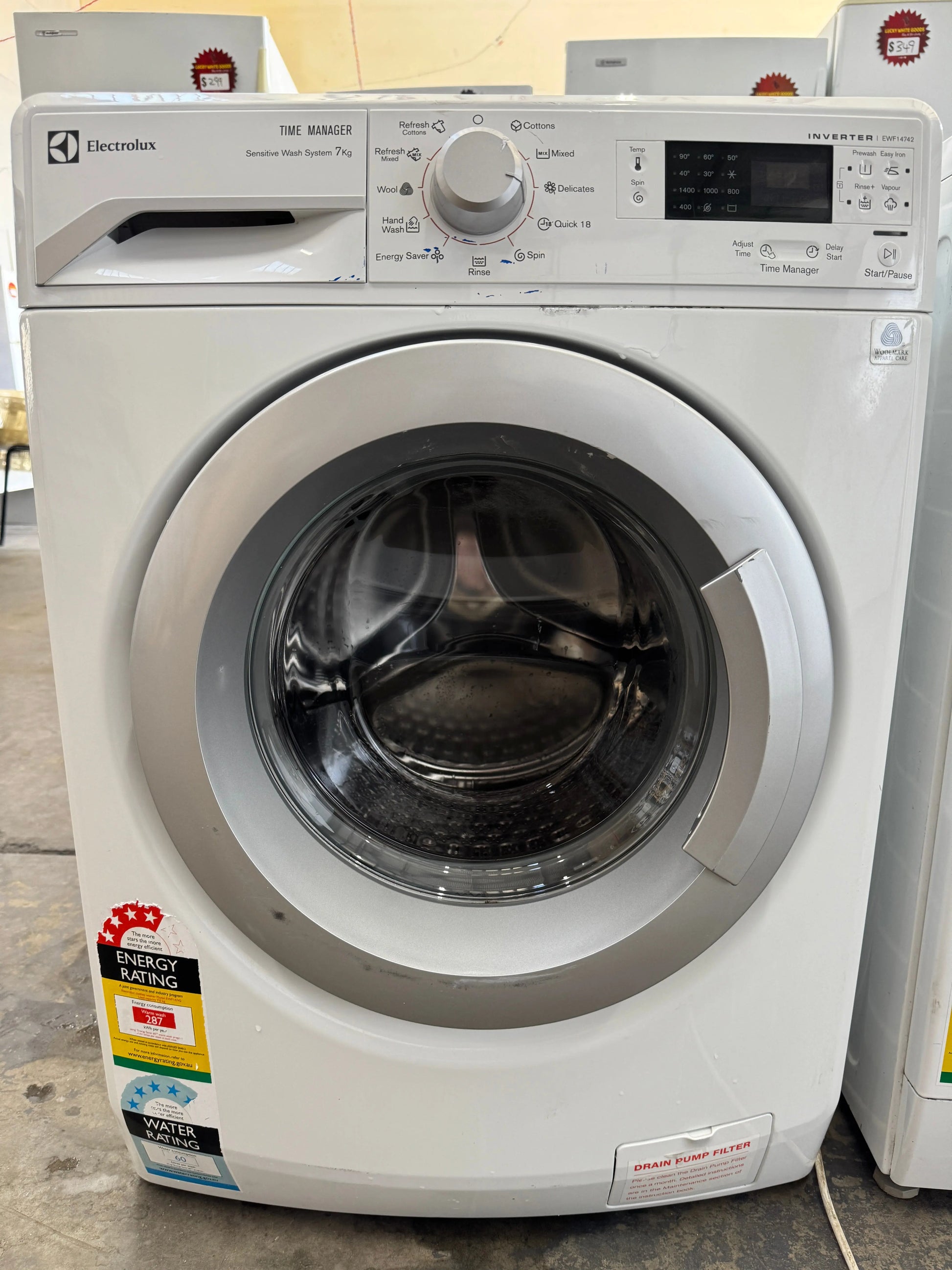 Refurbished Electrolux 7kg washing machine | ADELAIDE