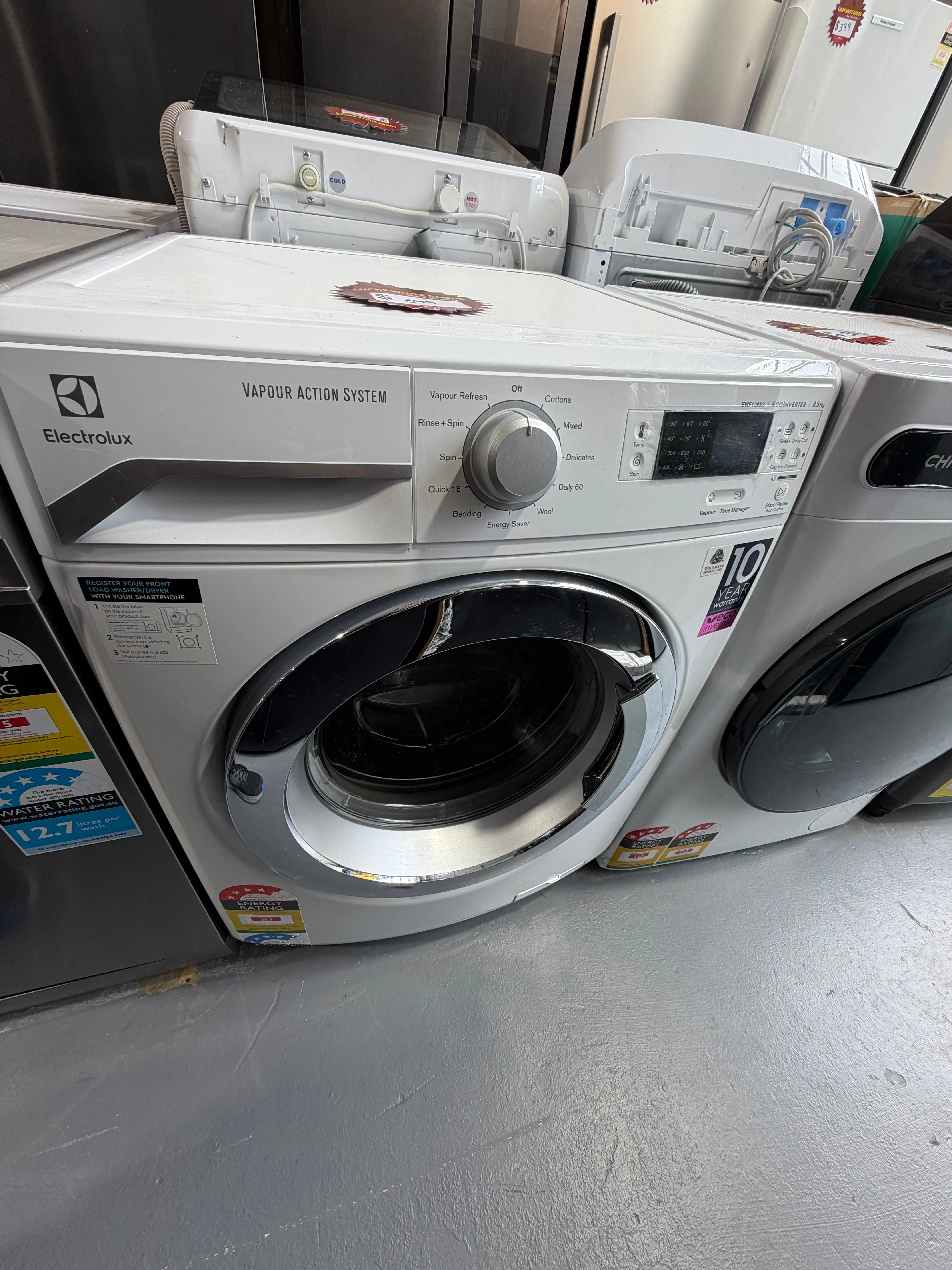 Refurbished Electrolux 8 kg front loader washer | ALEXANDRIA