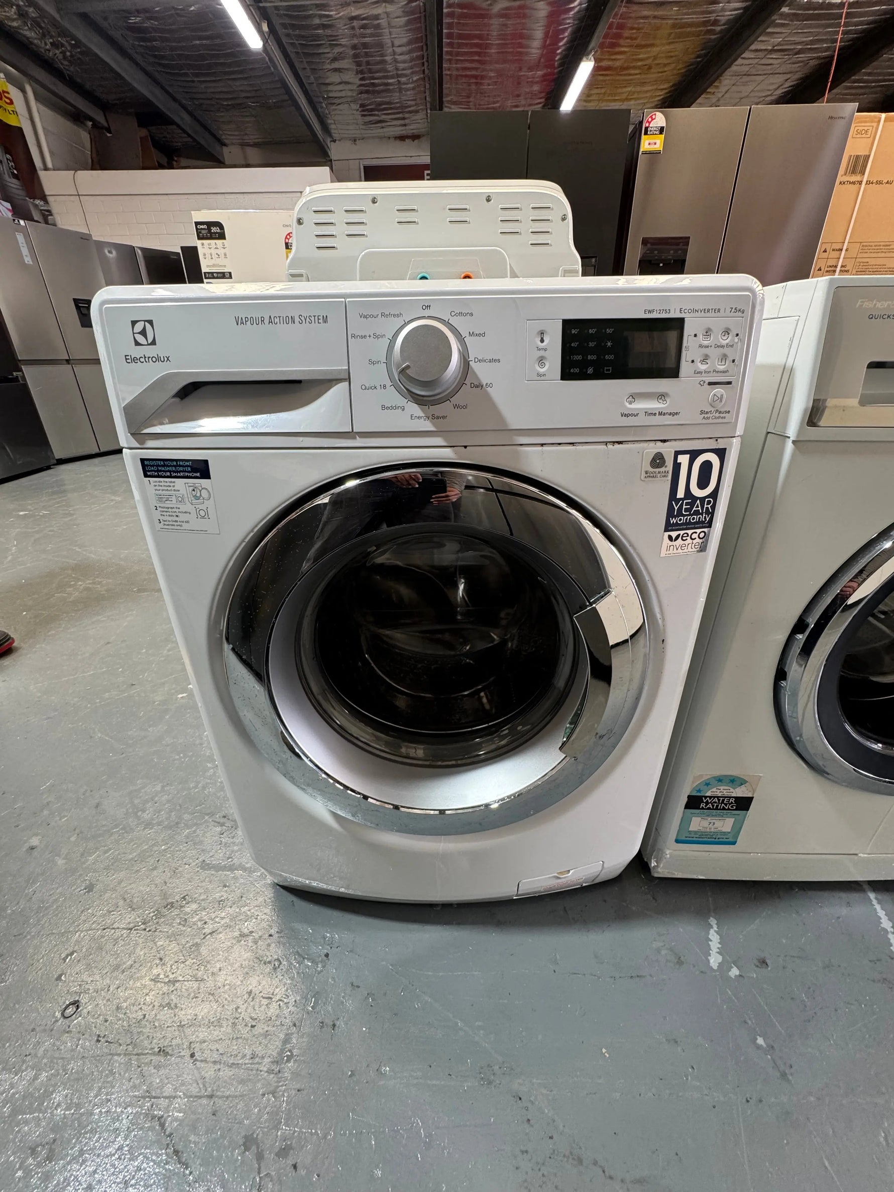 Refurbished Electrolux 8kg Front Loader Washing Machine