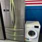 Refurbished EuroAppliances 634 Litres Fridge Freezer and TCL 7.5 Kgs Washing Machine | PERTH