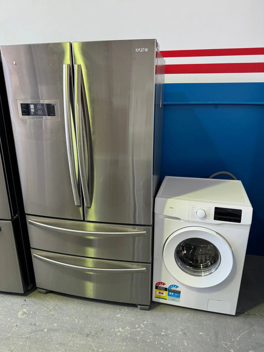 Refurbished EuroAppliances 634 Litres Fridge Freezer and TCL 7.5 Kgs Washing Machine | PERTH