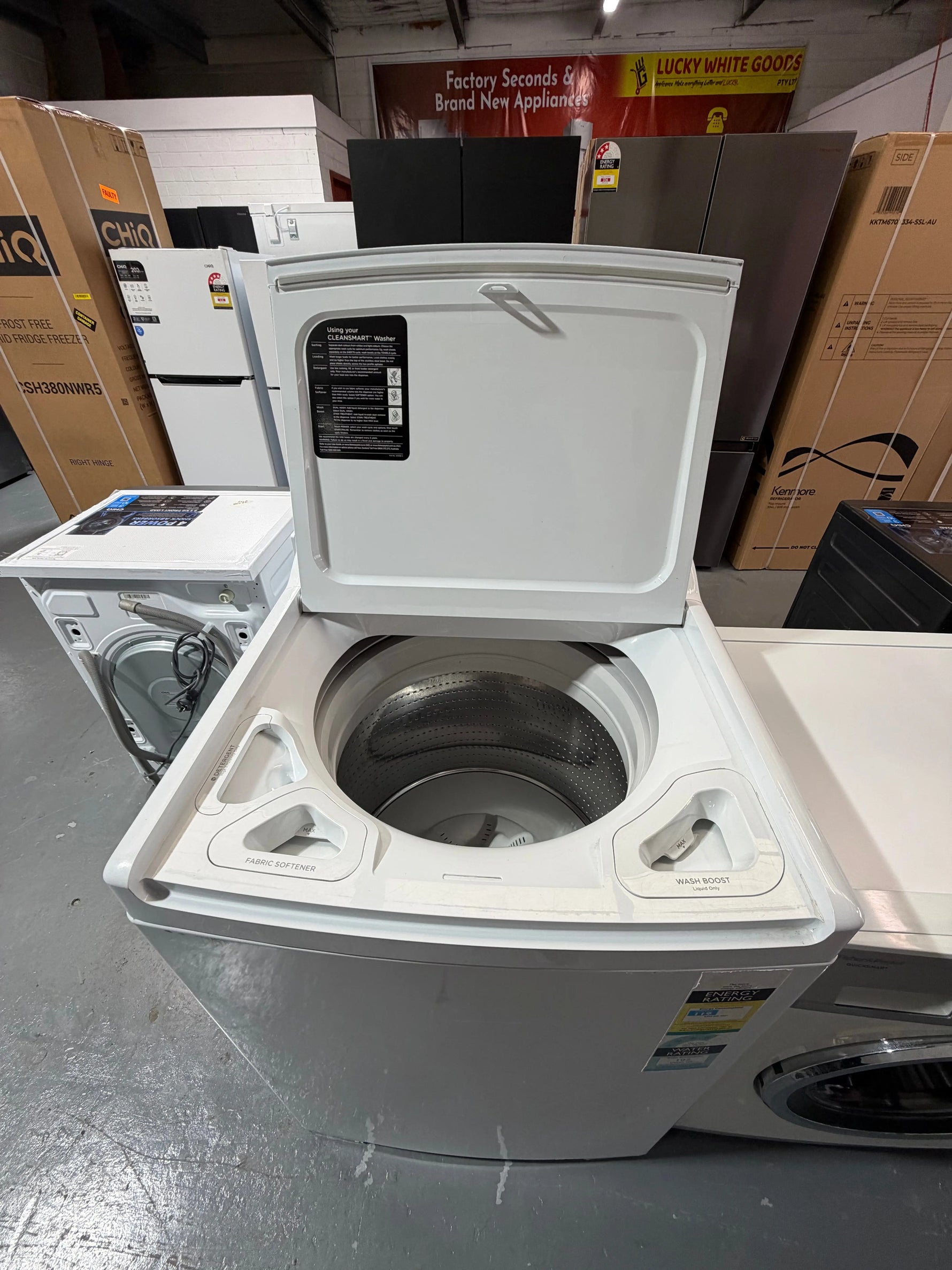 Refurbished Fisher & Paykel 10 lg Top loader washer