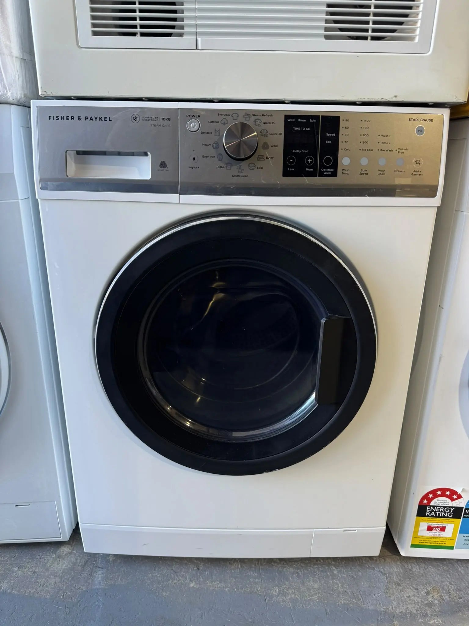 Refurbished Fisher & Paykel 10kg Front Load Washing Machine