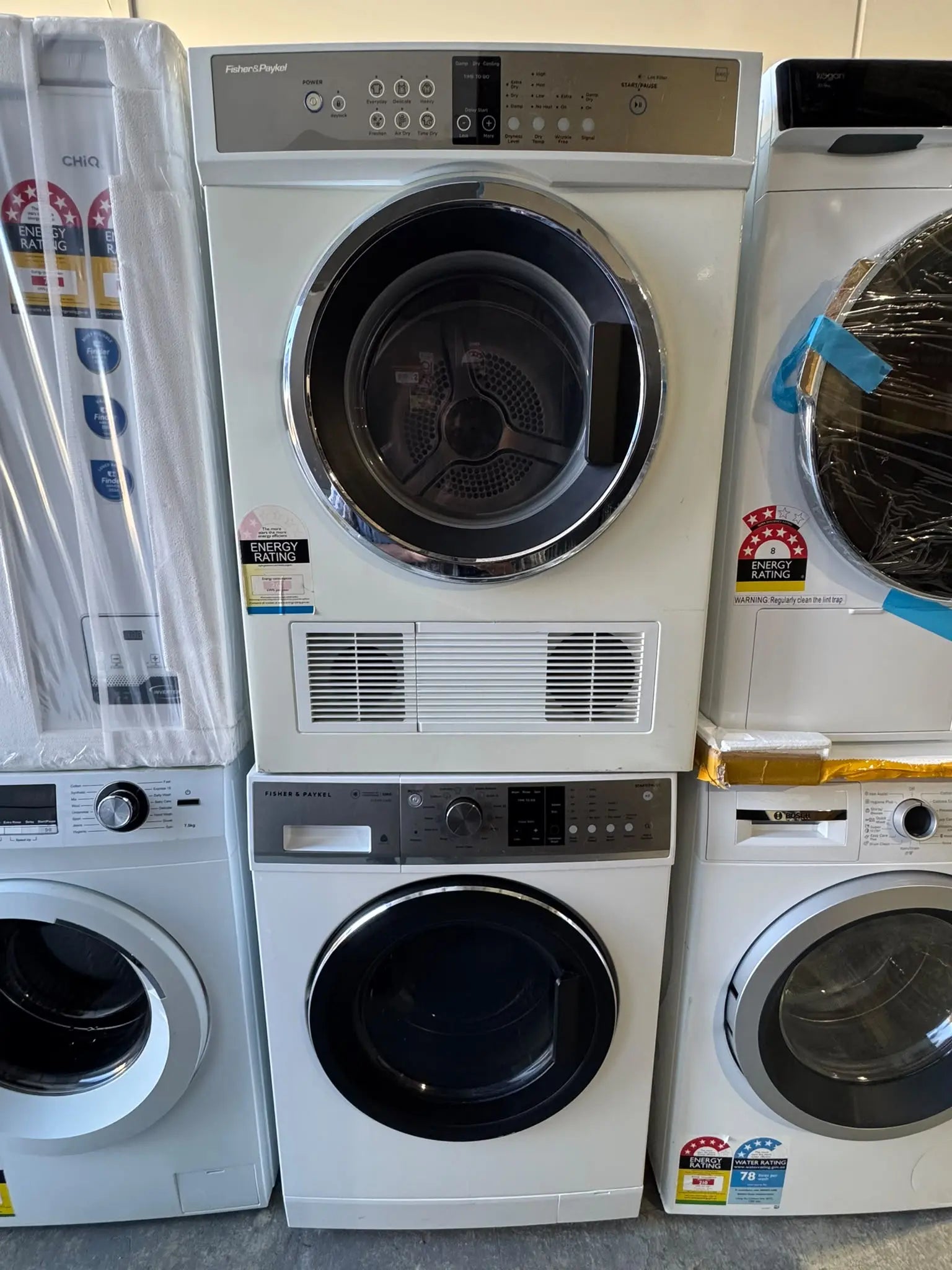 Refurbished Fisher & Paykel 10kg Washer and 6kg Clothes Dryer | PERTH