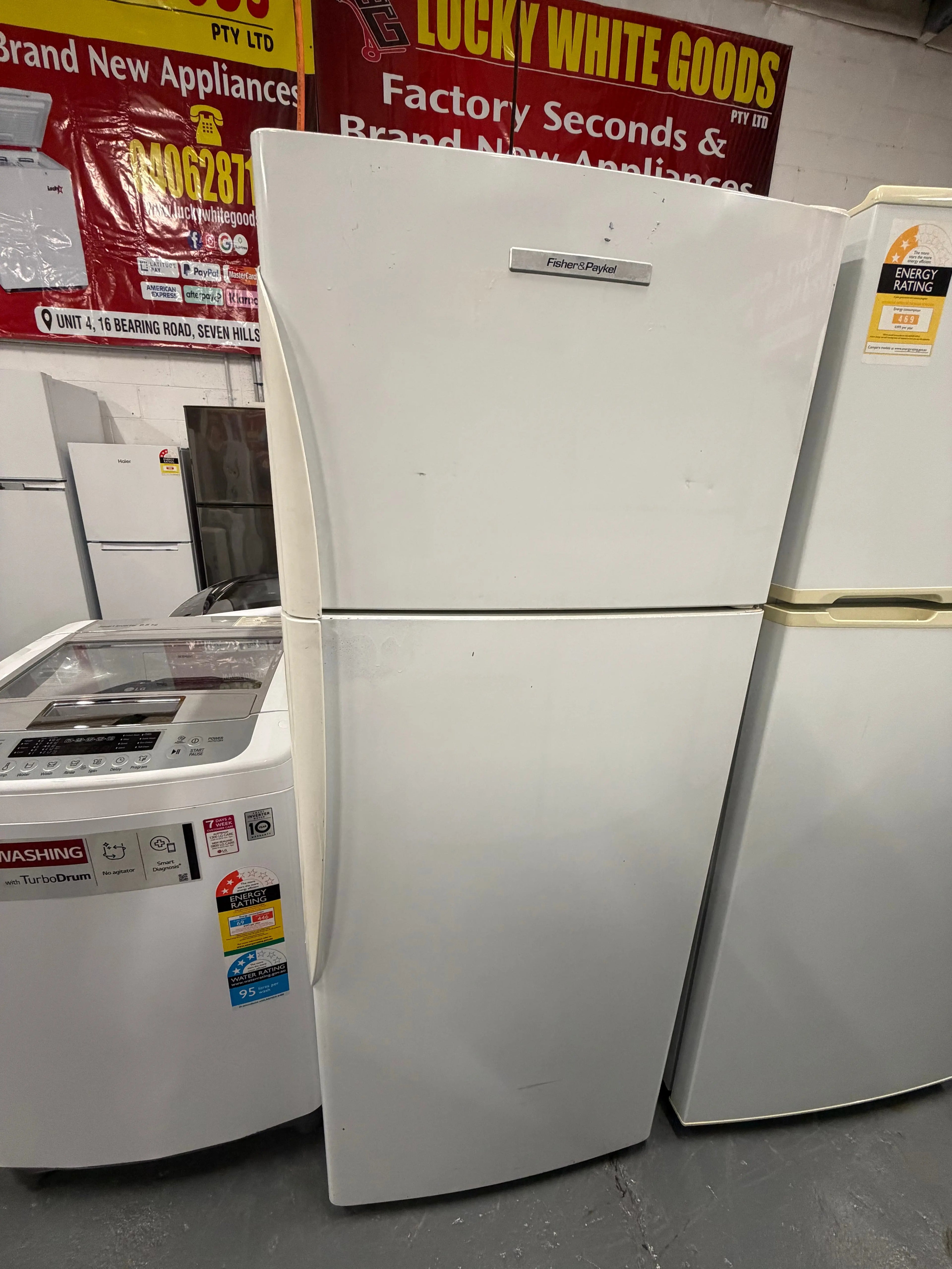 Refurbished Fisher & Paykel 380 ltr top mount fridge freezer | ALEXANDRIA