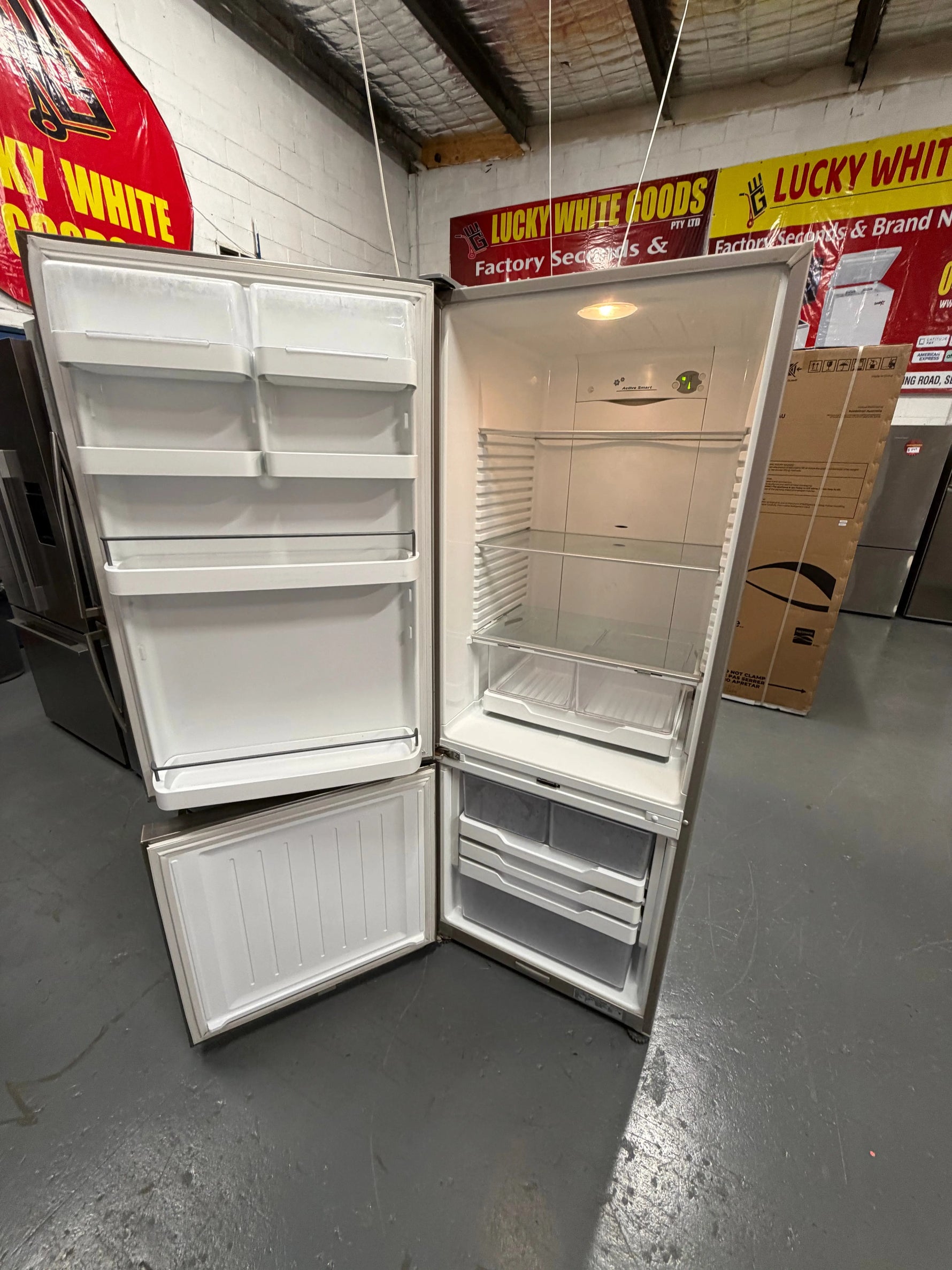Refurbished Fisher & Paykel 403 ltr bottom mount fridge freezer