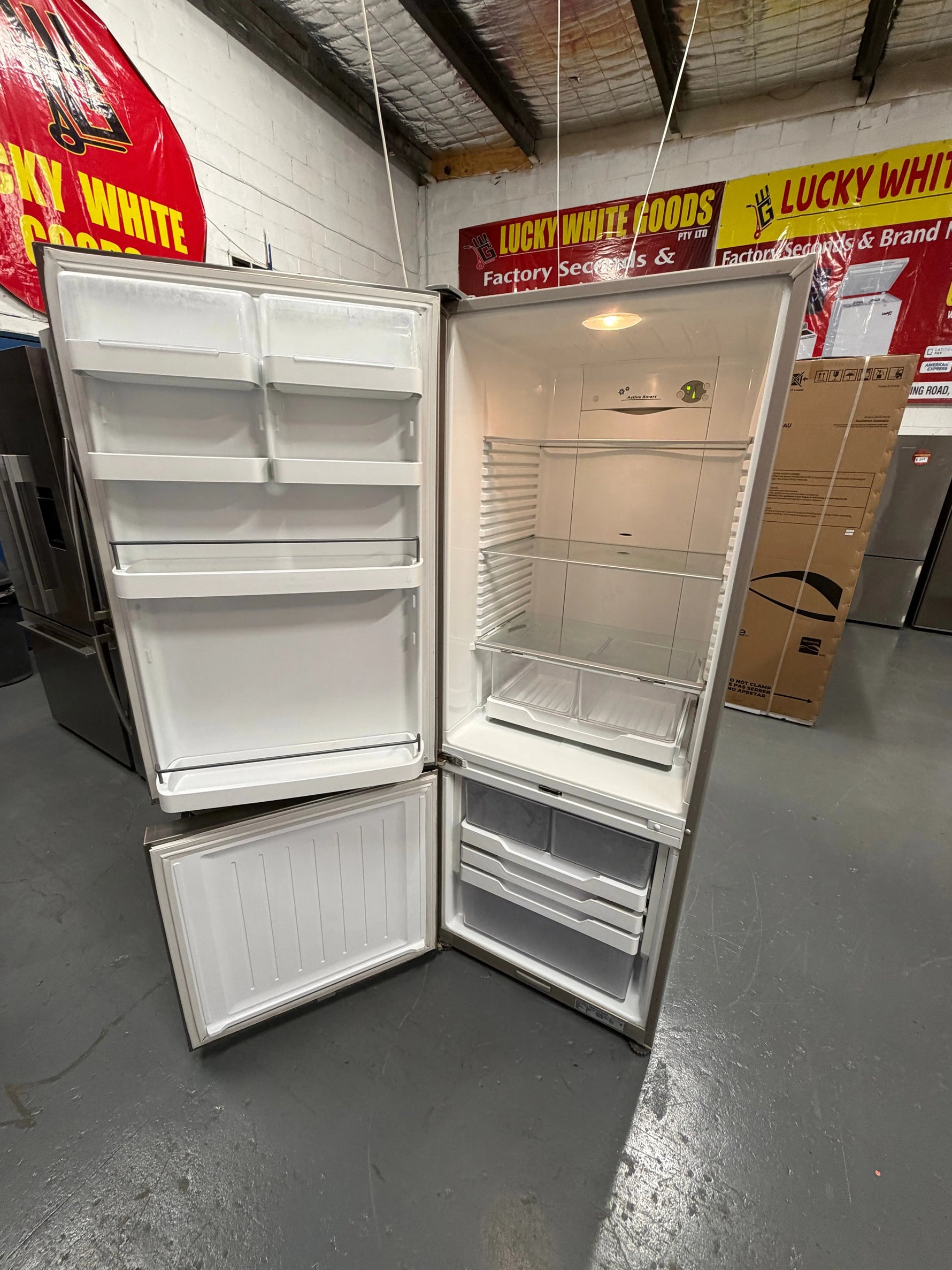 Refurbished Fisher & Paykel 403 ltr bottom mount fridge freezer