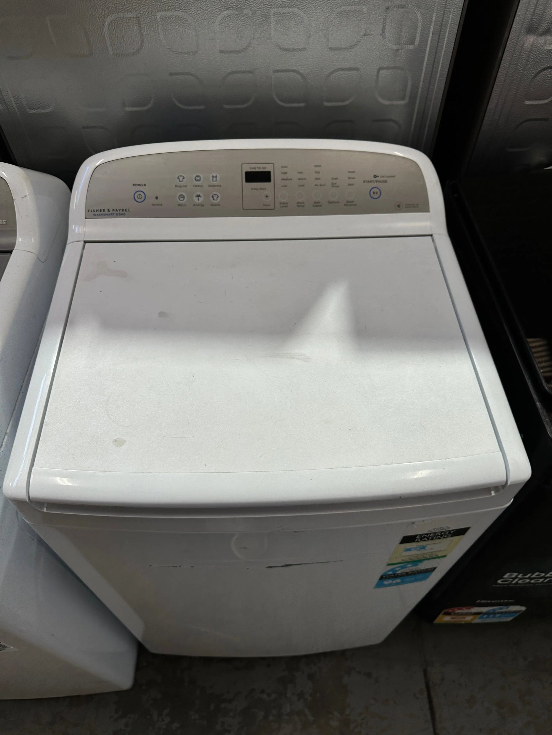 Refurbished Fisher & Paykel 8.5kg Top Load Washer
