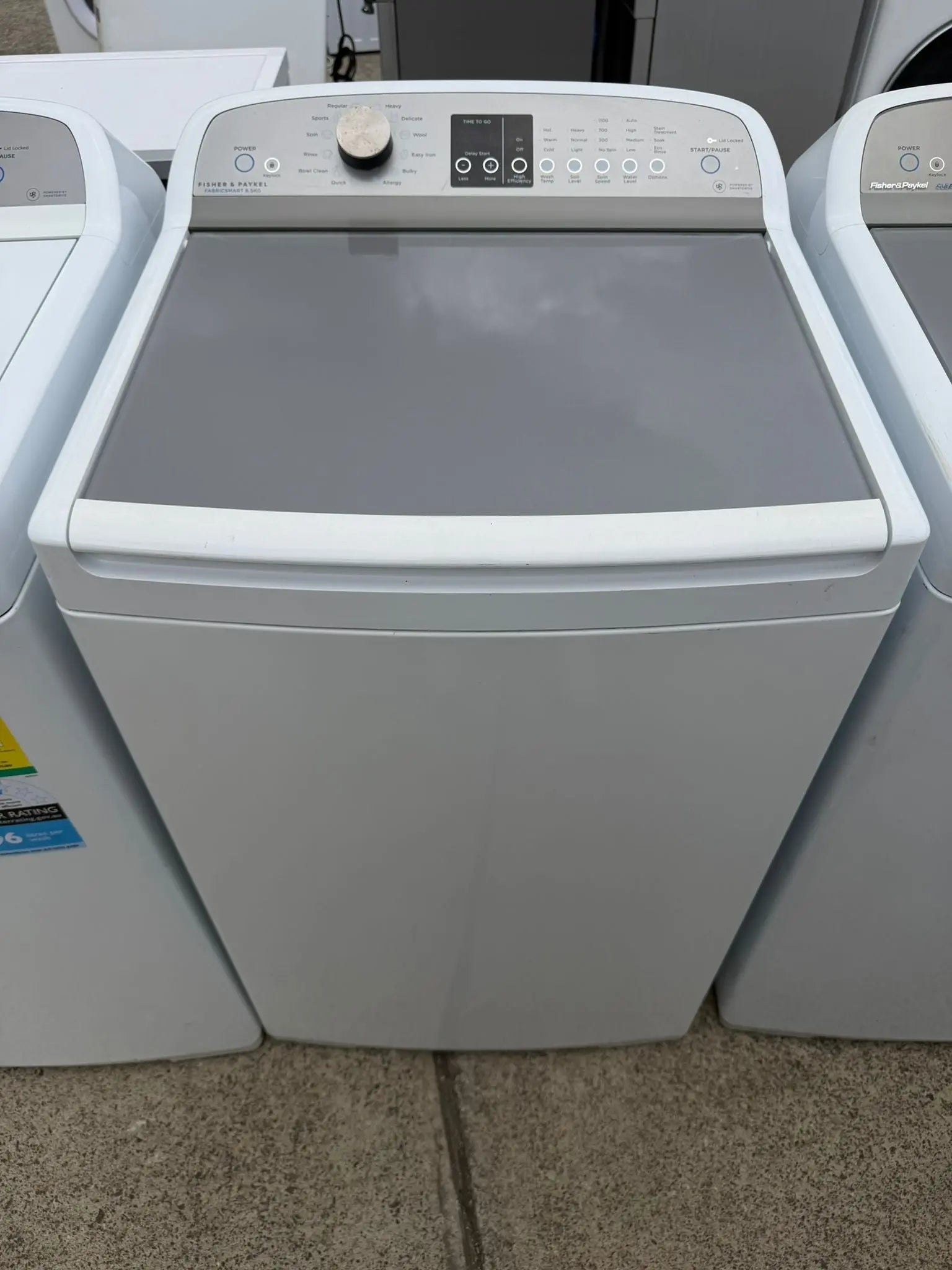 Refurbished Fisher & Paykel 8.5kg Top Load Washing Machine | Lucky white goods