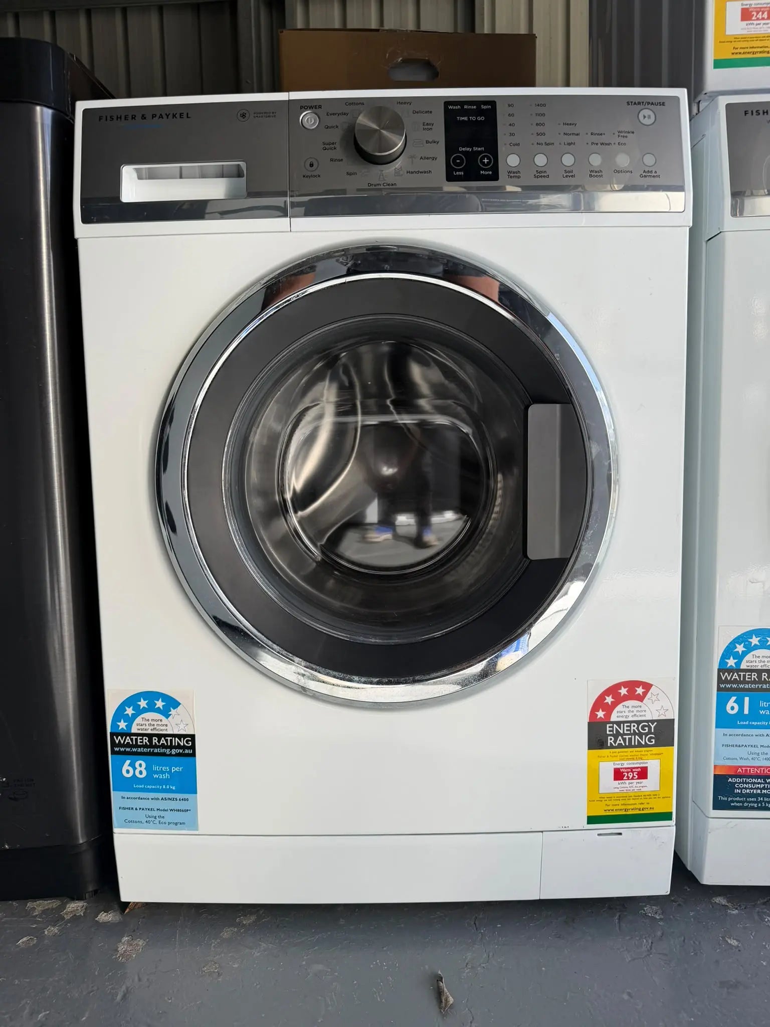 Refurbished Fisher & Paykel 8kg Front Load Washer | BRISBANE