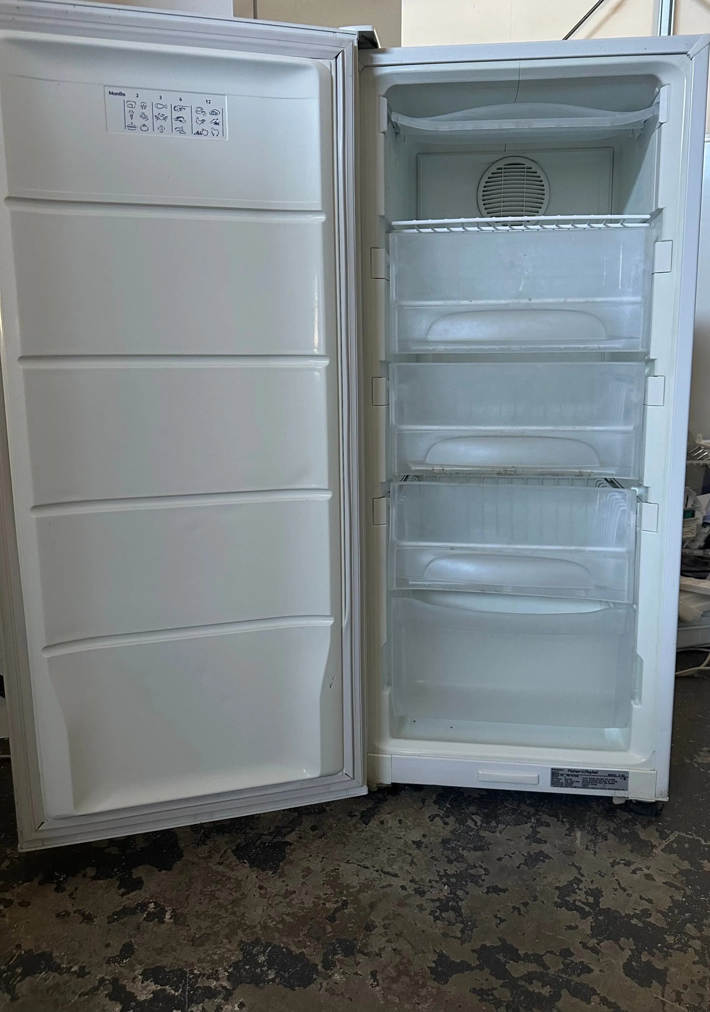 Refurbished Fisher and Paykel 153 Litres Upright Freezer | BRISBANE