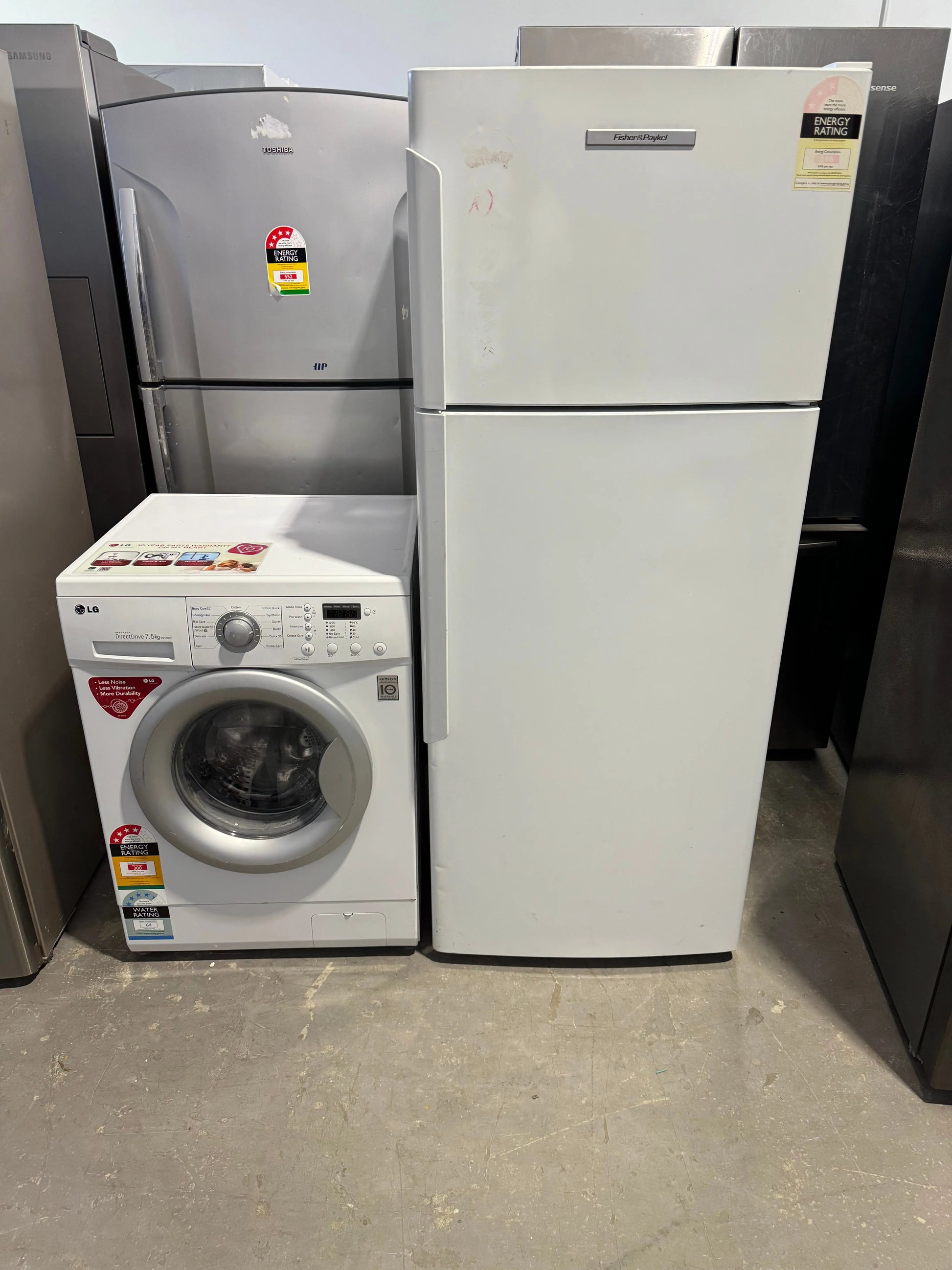 Refurbished Fisher and Paykel 380 Litres Fridge Freezer | PERTH