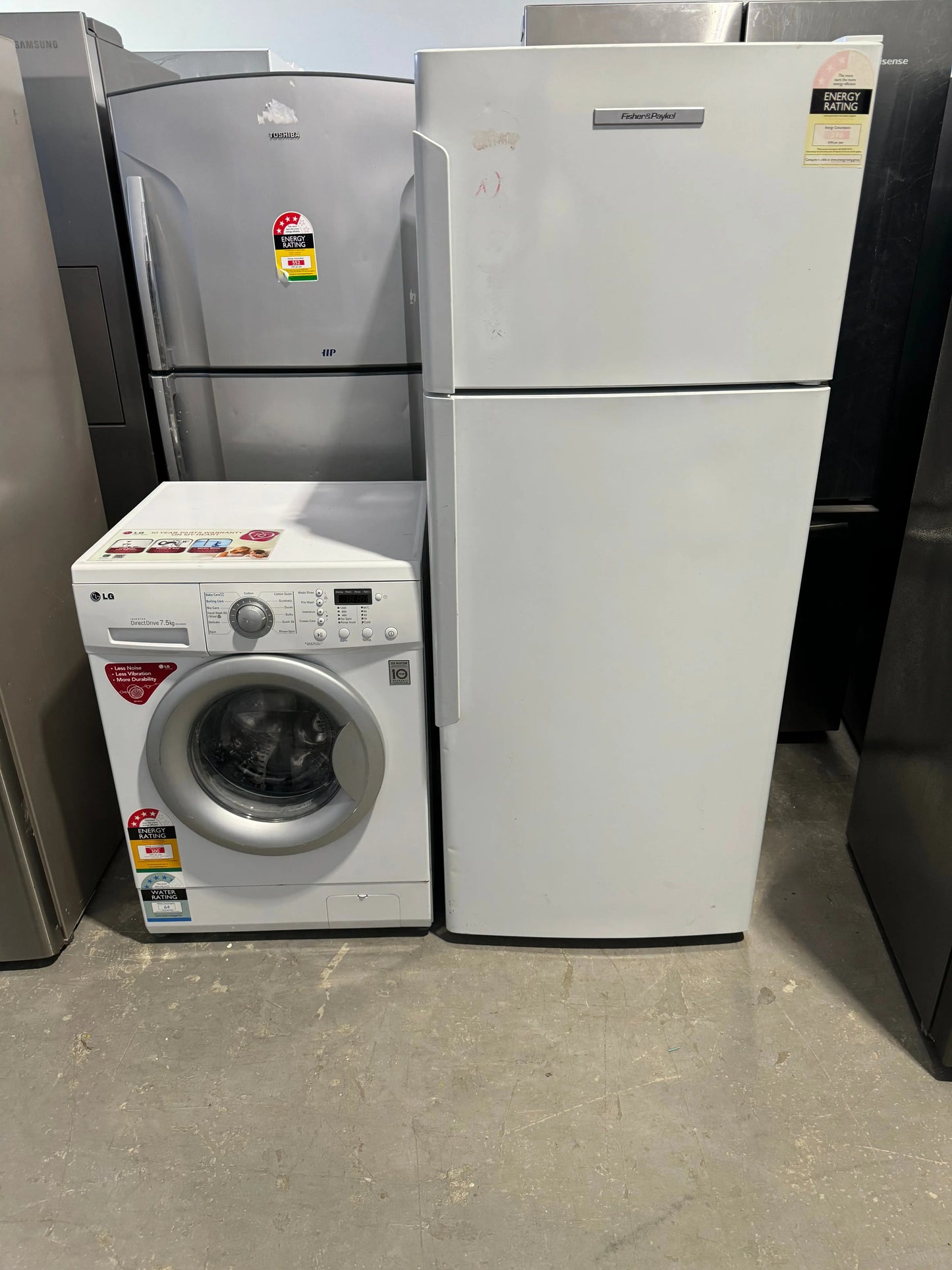 Refurbished Fisher and Paykel 380 Litres Fridge Freezer | PERTH