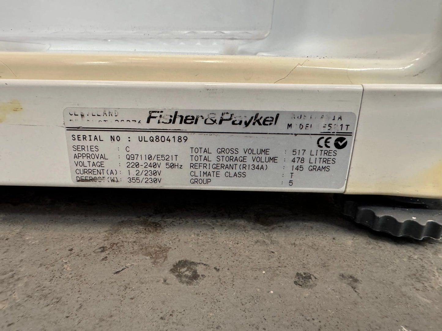 Refurbished Fisher and Paykel fridge freezer 517 L | SYDNEY