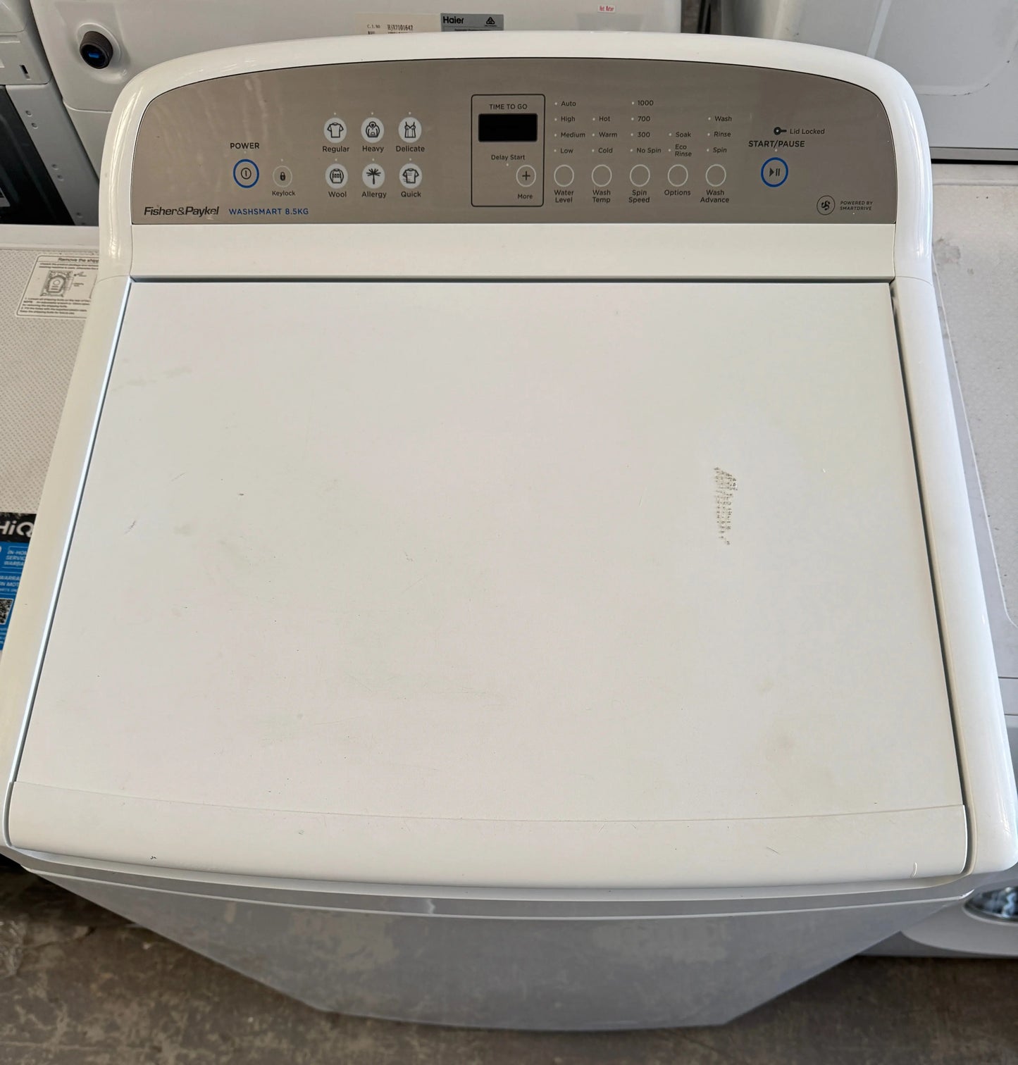 Refurbished Fisher and paykel 8.5kg washing machine | PERTH