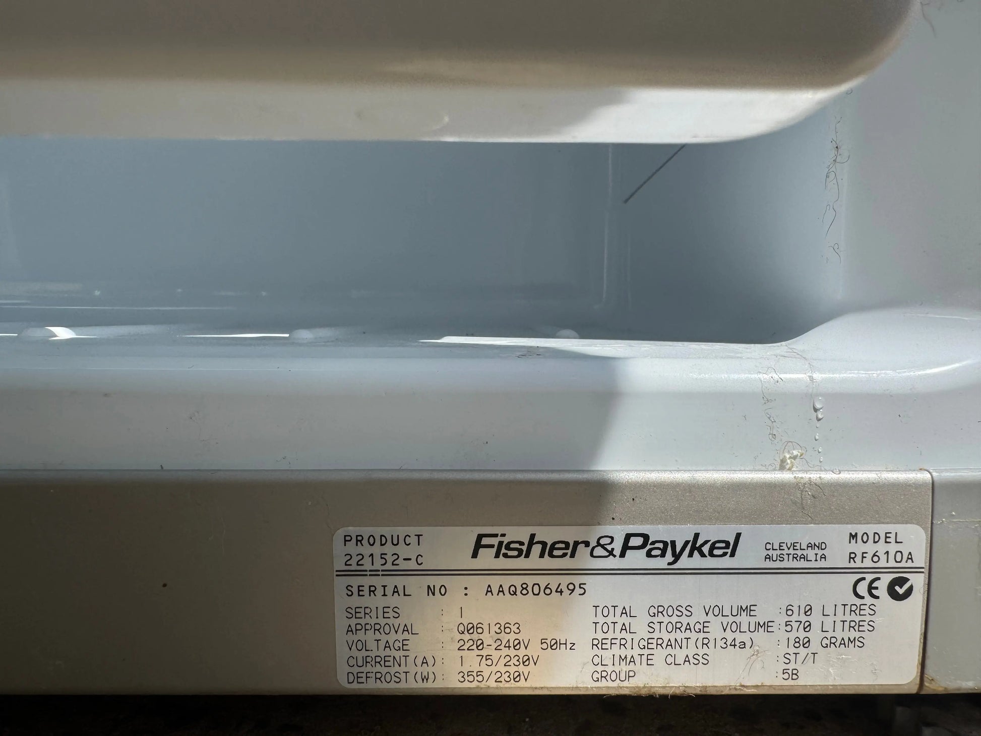 Refurbished Fisher and paykel fridge freezer 610 | SYDNEY