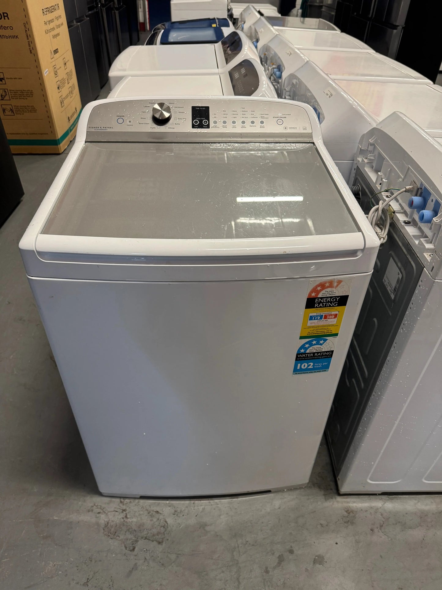 Refurbished Fisher&Paykel 10kg Top Loader Washing Machine | SYDNEY