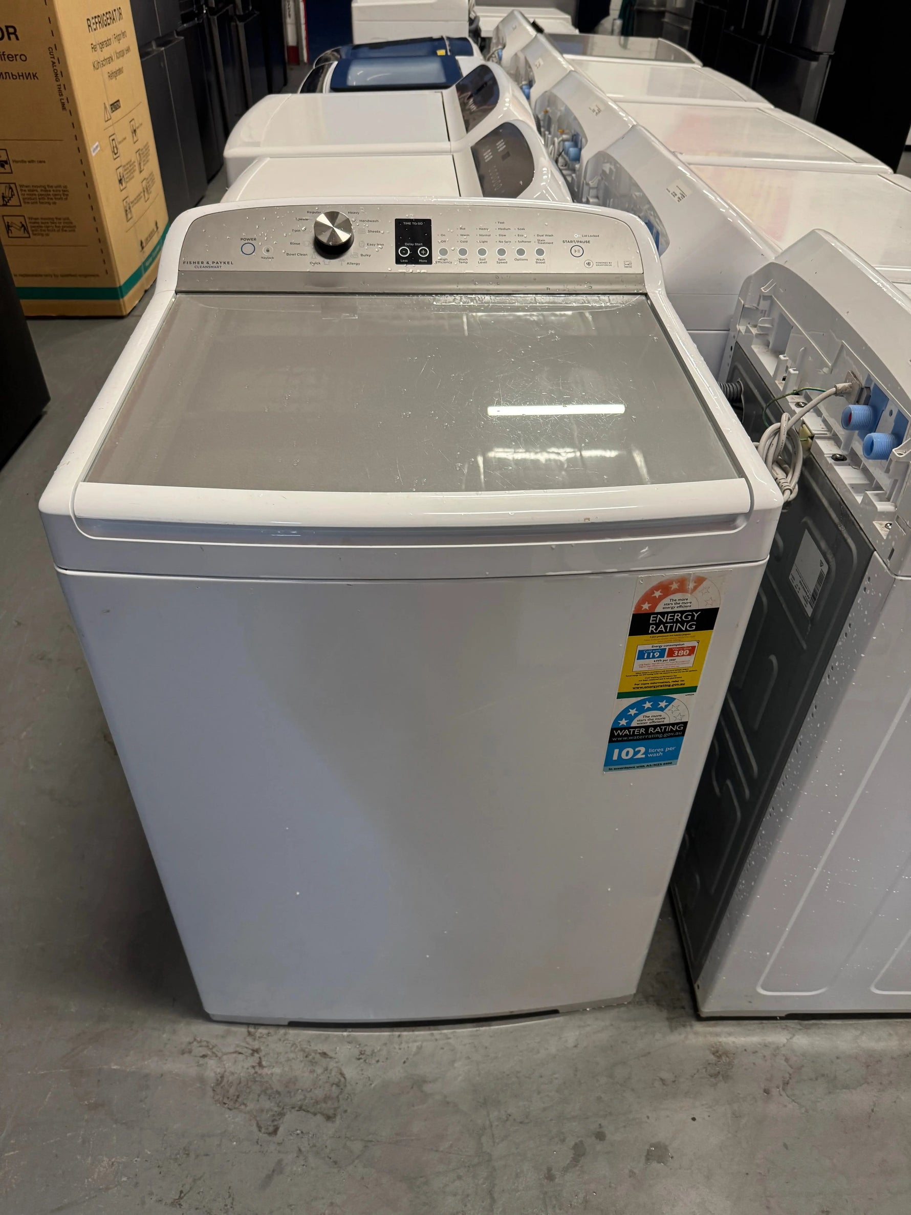 Refurbished Fisher&Paykel 10kg Top Loader Washing Machine | SYDNEY