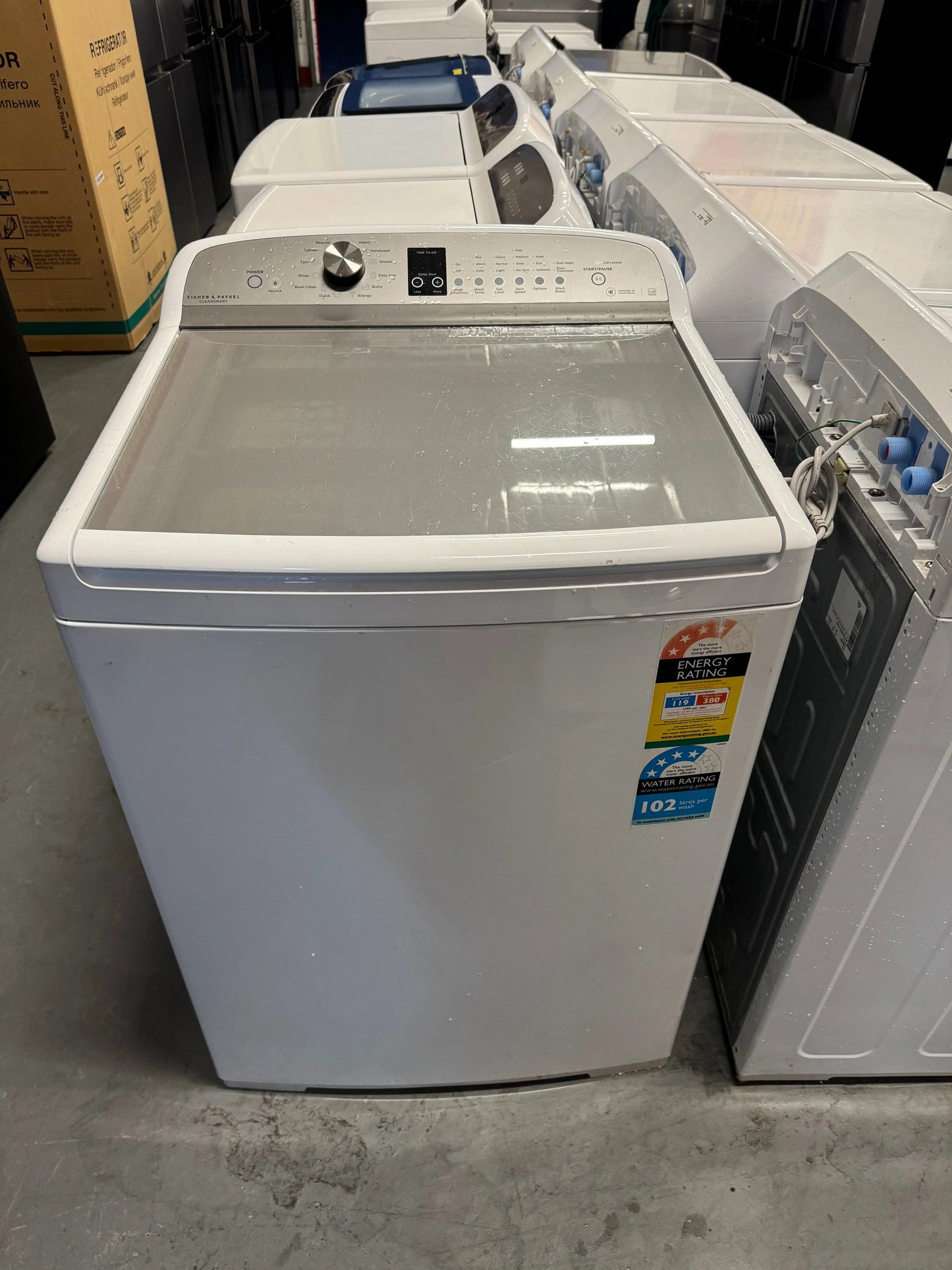 Refurbished Fisher&Paykel 10kg Top Loader Washing Machine | SYDNEY