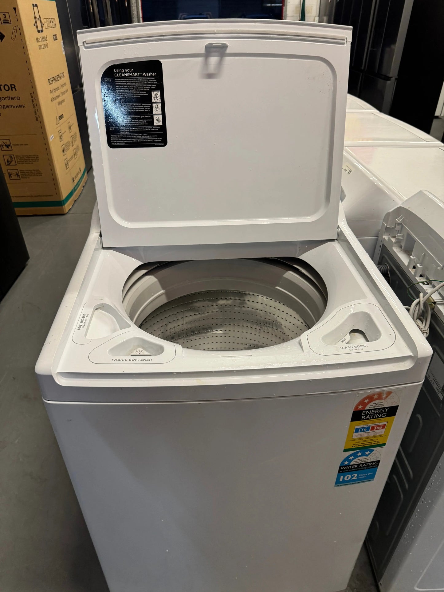 Refurbished Fisher&Paykel 10kg Top Loader Washing Machine | SYDNEY