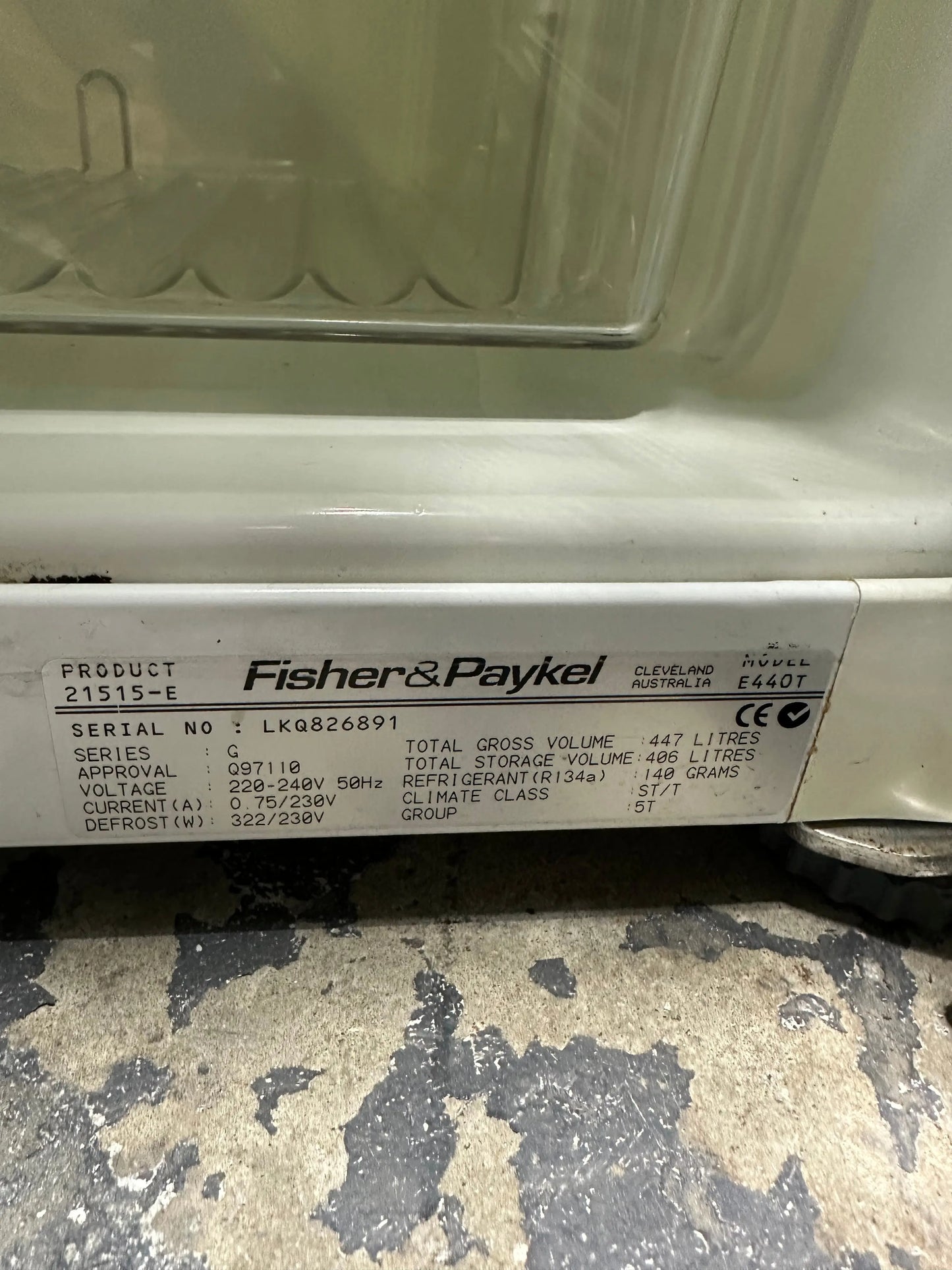 Refurbished Fisher&Paykel 447L fridge freezer | BRISBANE