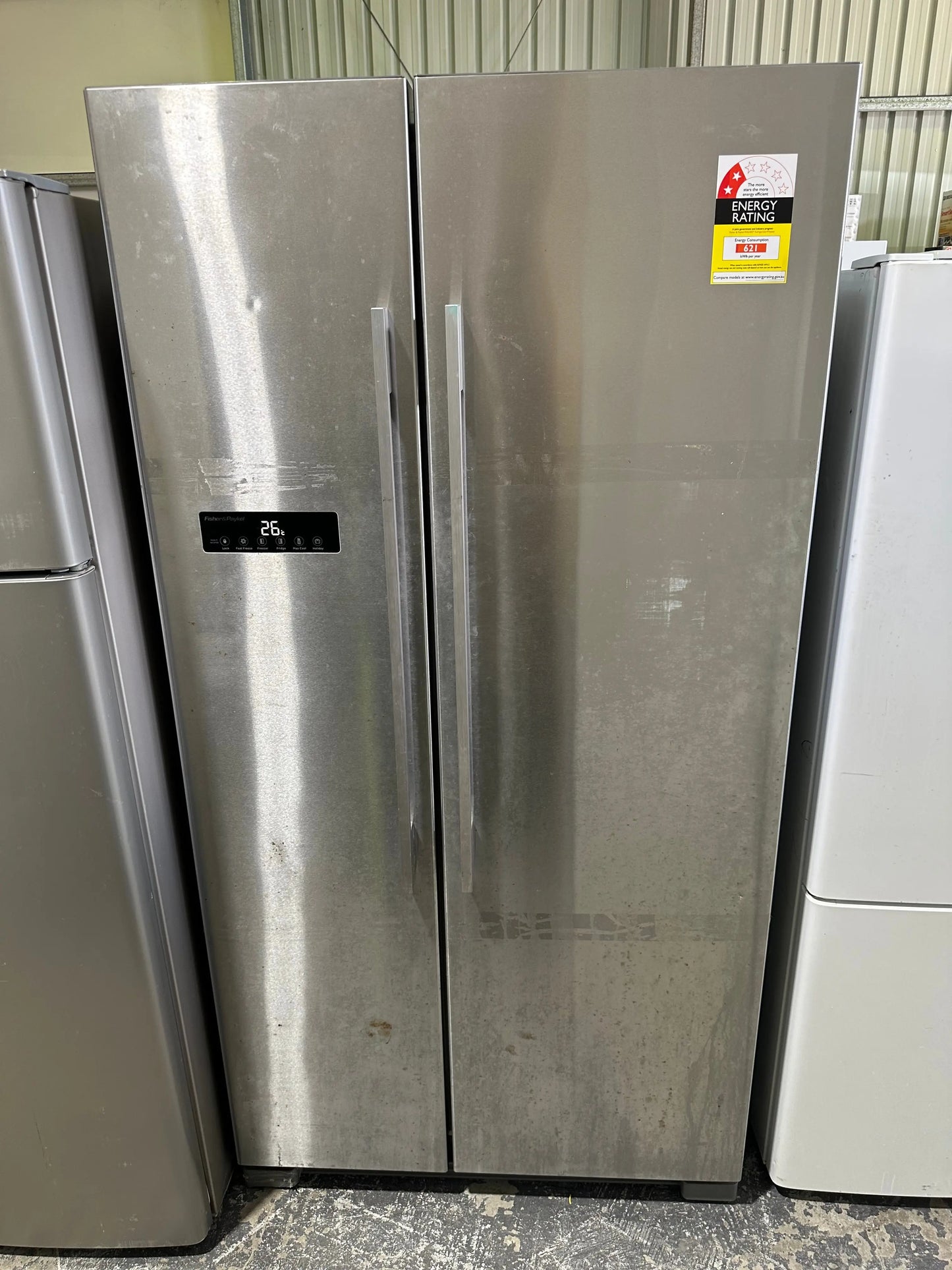 Refurbished Fisher&Paykel 628L fridge freezer | BRISBANE