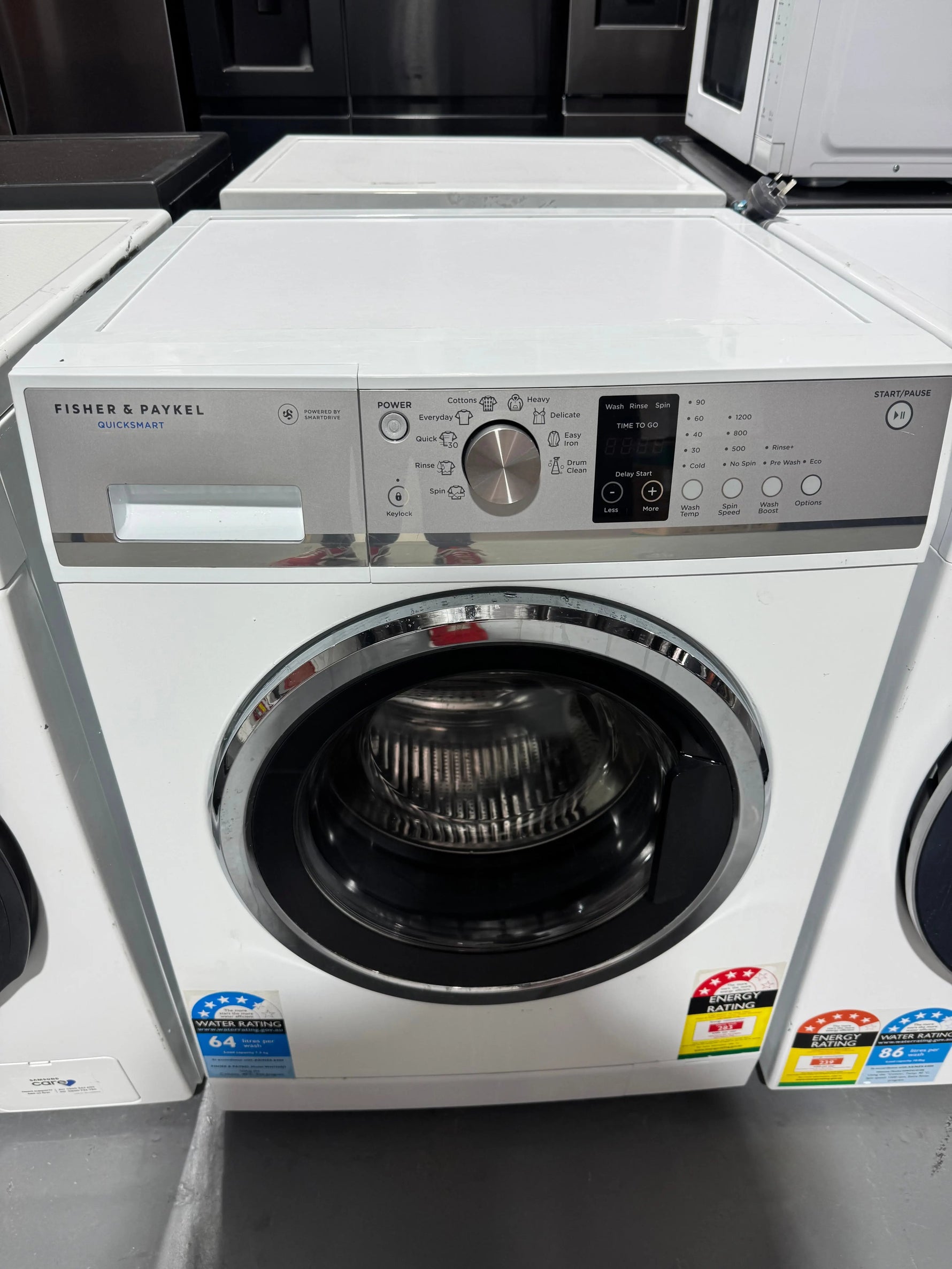 Refurbished Fisher&Paykel 7.5 kg Front Loader washer | SYDNEY