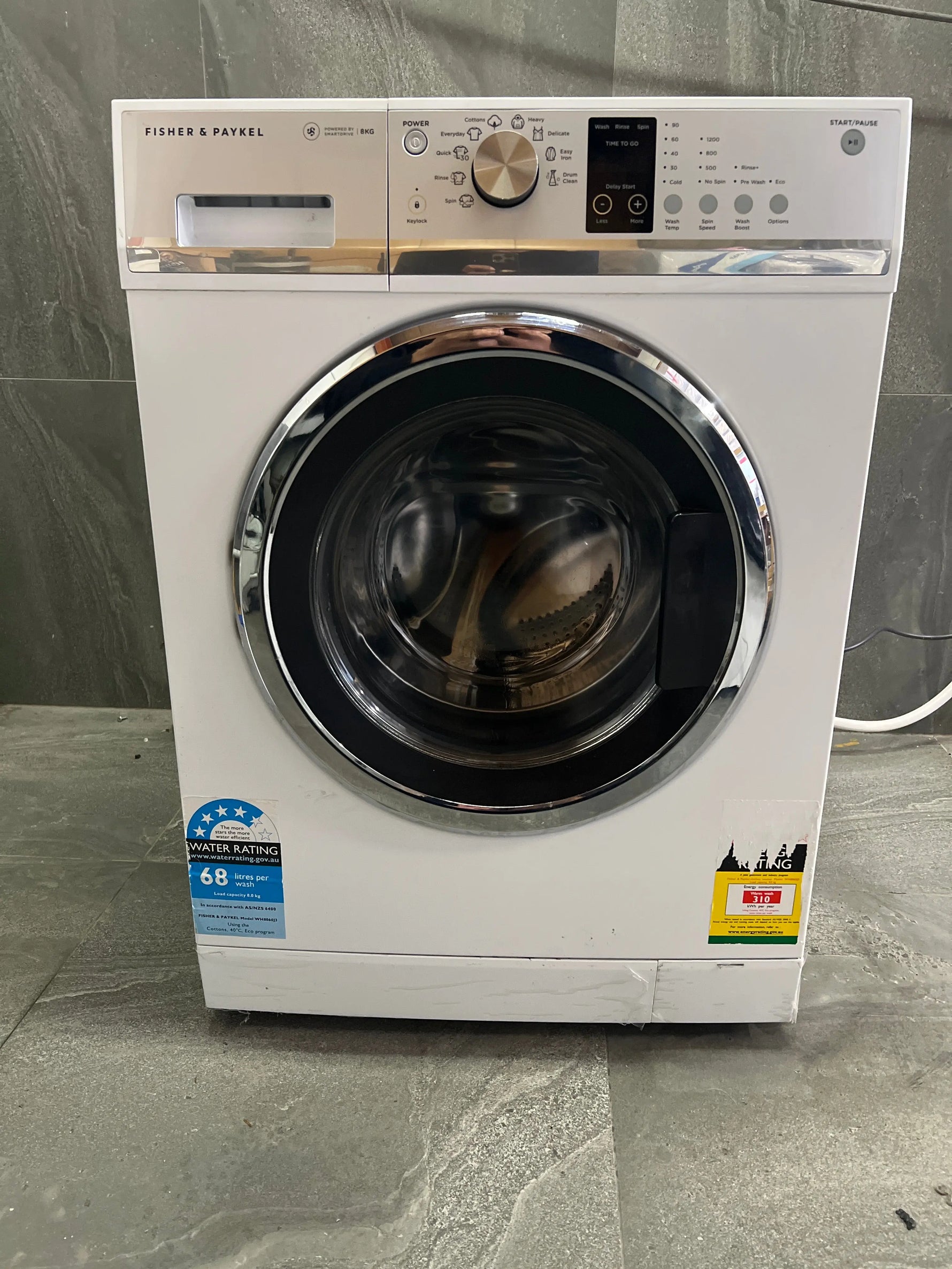 Refurbished Fisher&Paykel 8 Kgs front loader washer (3 months warranty) | ADELAIDE