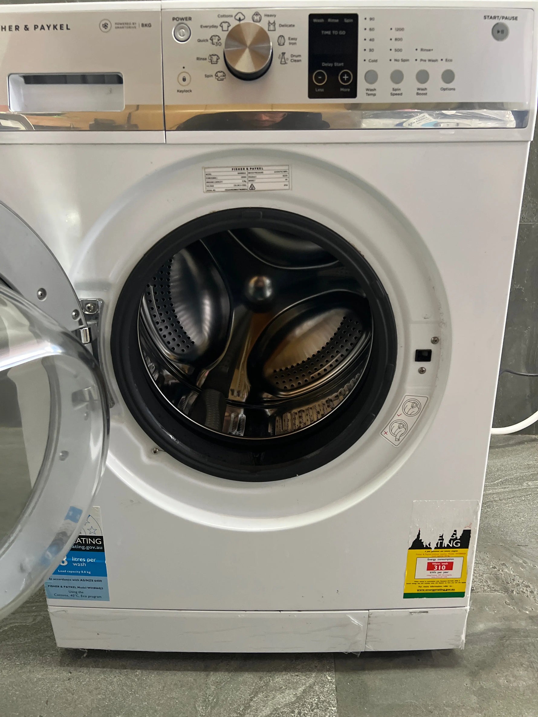 Refurbished Fisher&Paykel 8 Kgs front loader washer (3 months warranty) | ADELAIDE