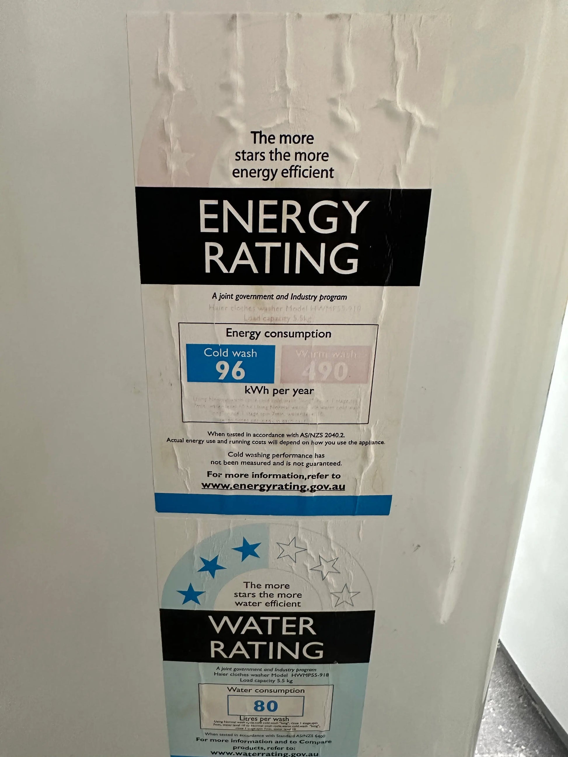 Refurbished Haier 5.5kg washer | BRISBANE