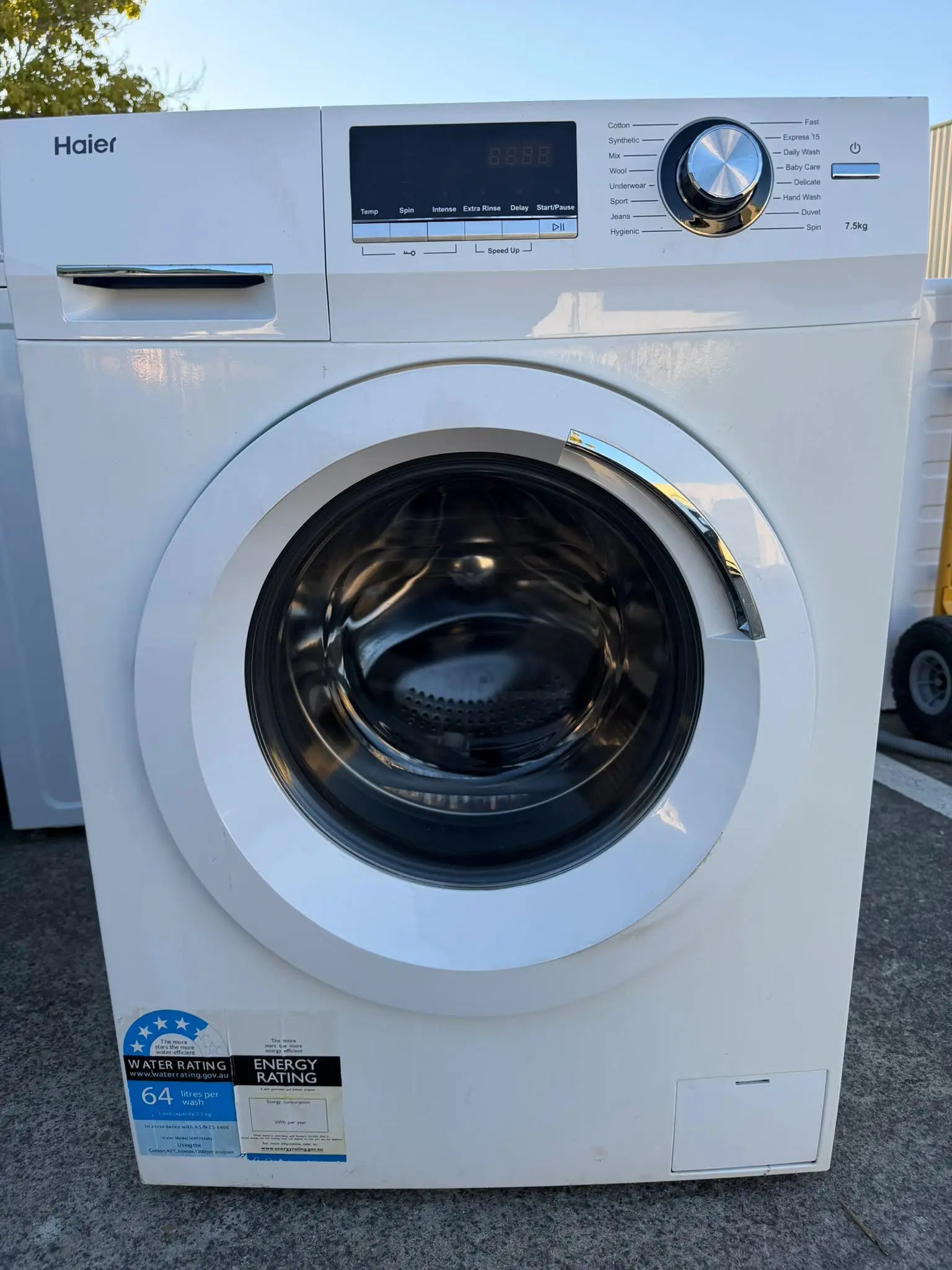Refurbished Haier 7.5kg Front Load Washing Machine | BRISBANE