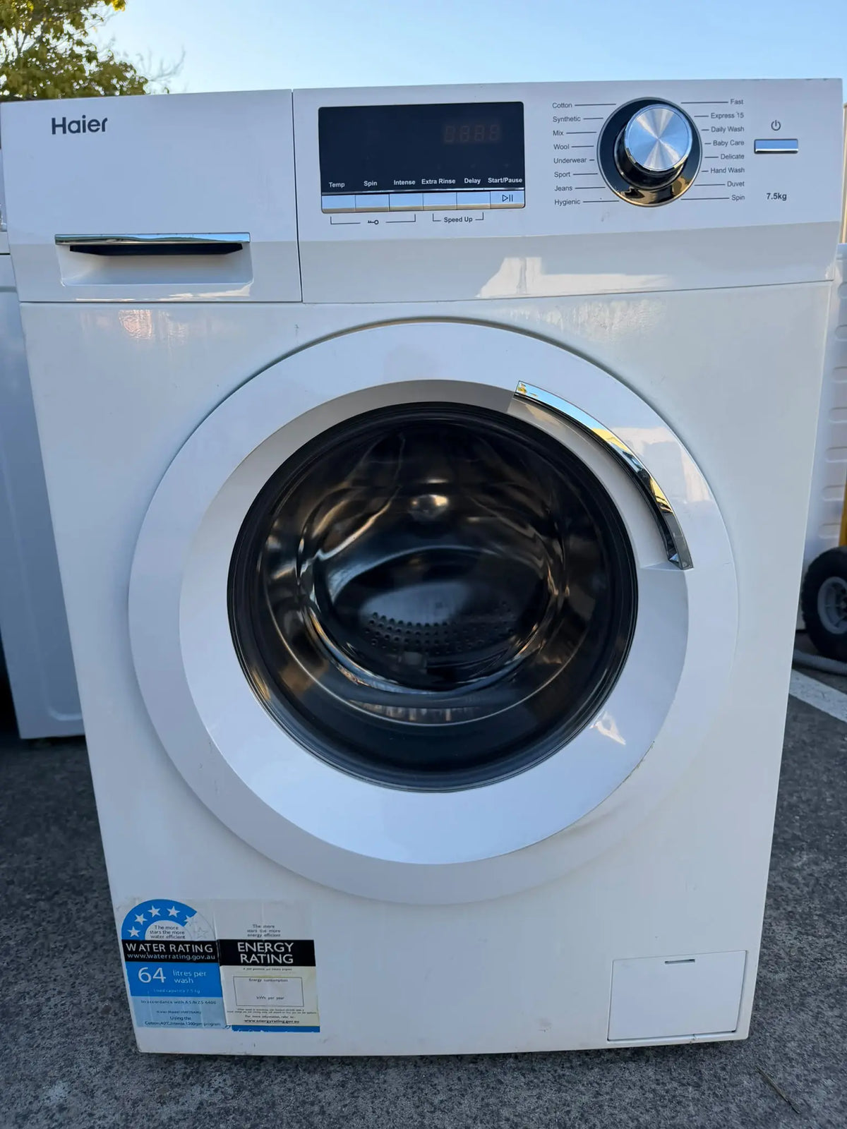 Refurbished Haier 7.5kg Front Load Washing Machine | BRISBANE