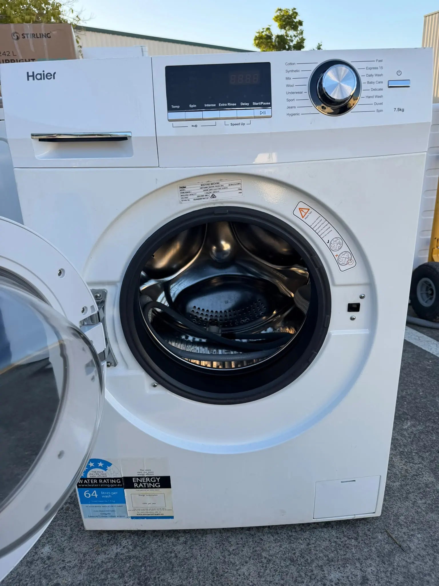 Refurbished Haier 7.5kg Front Load Washing Machine | BRISBANE