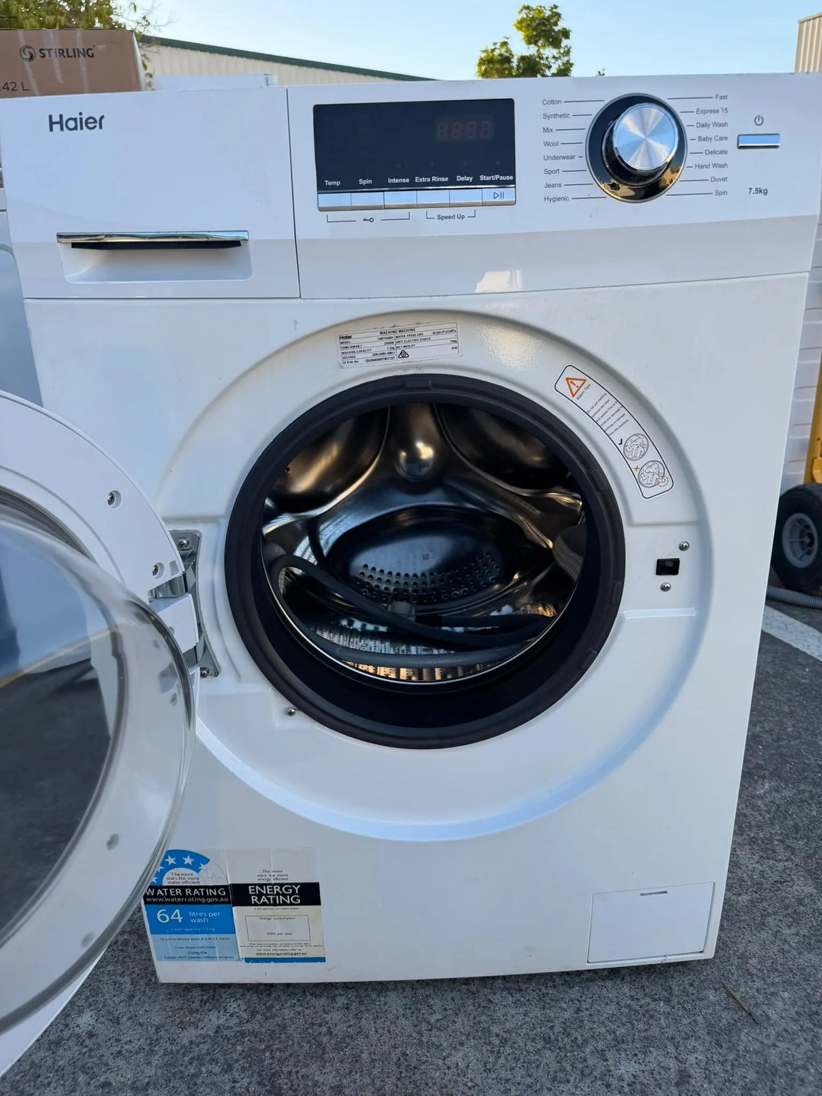 Refurbished Haier 7.5kg Front Load Washing Machine | BRISBANE