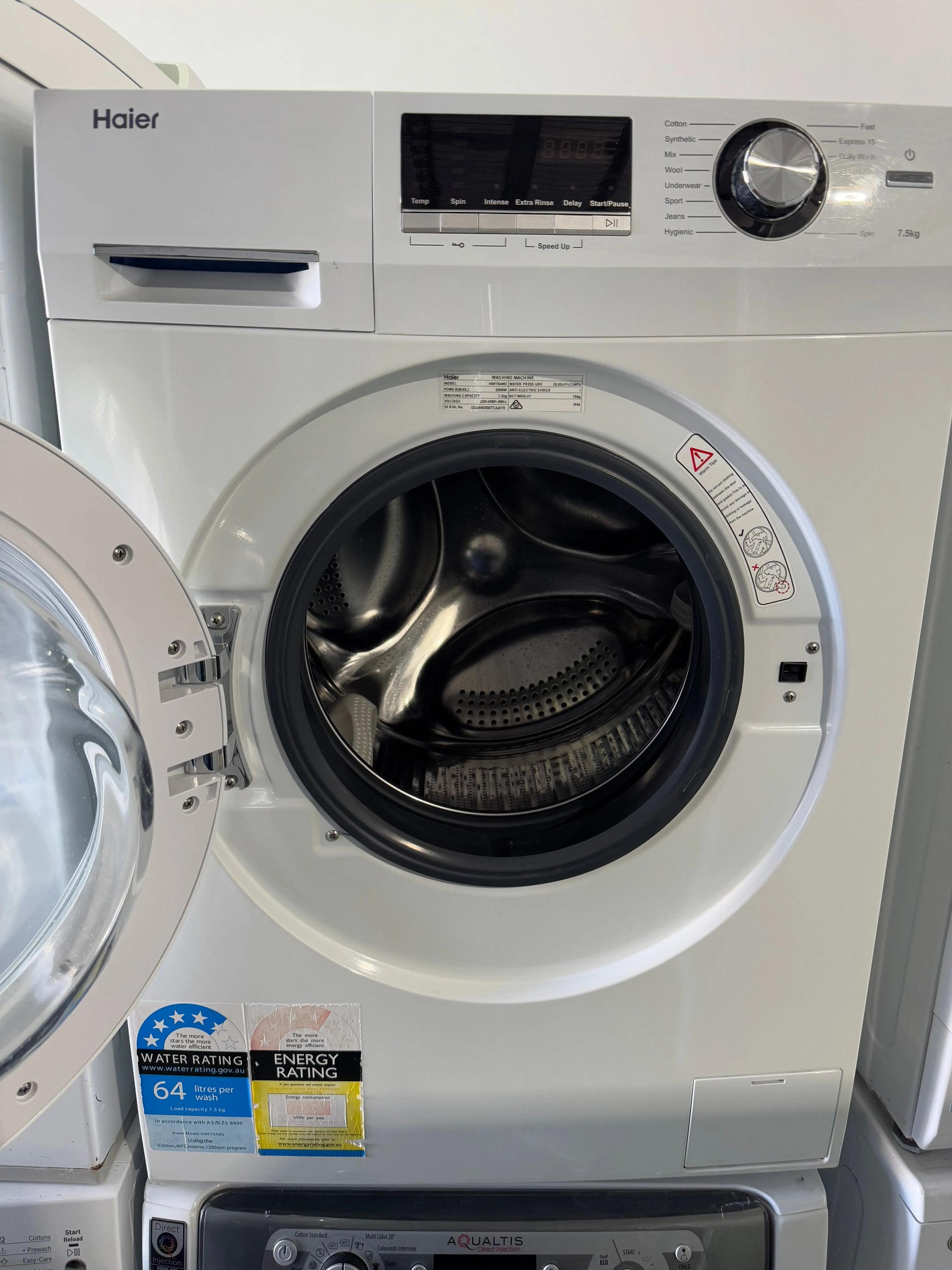 Refurbished Haier 7.5kg washing machine | PERTH