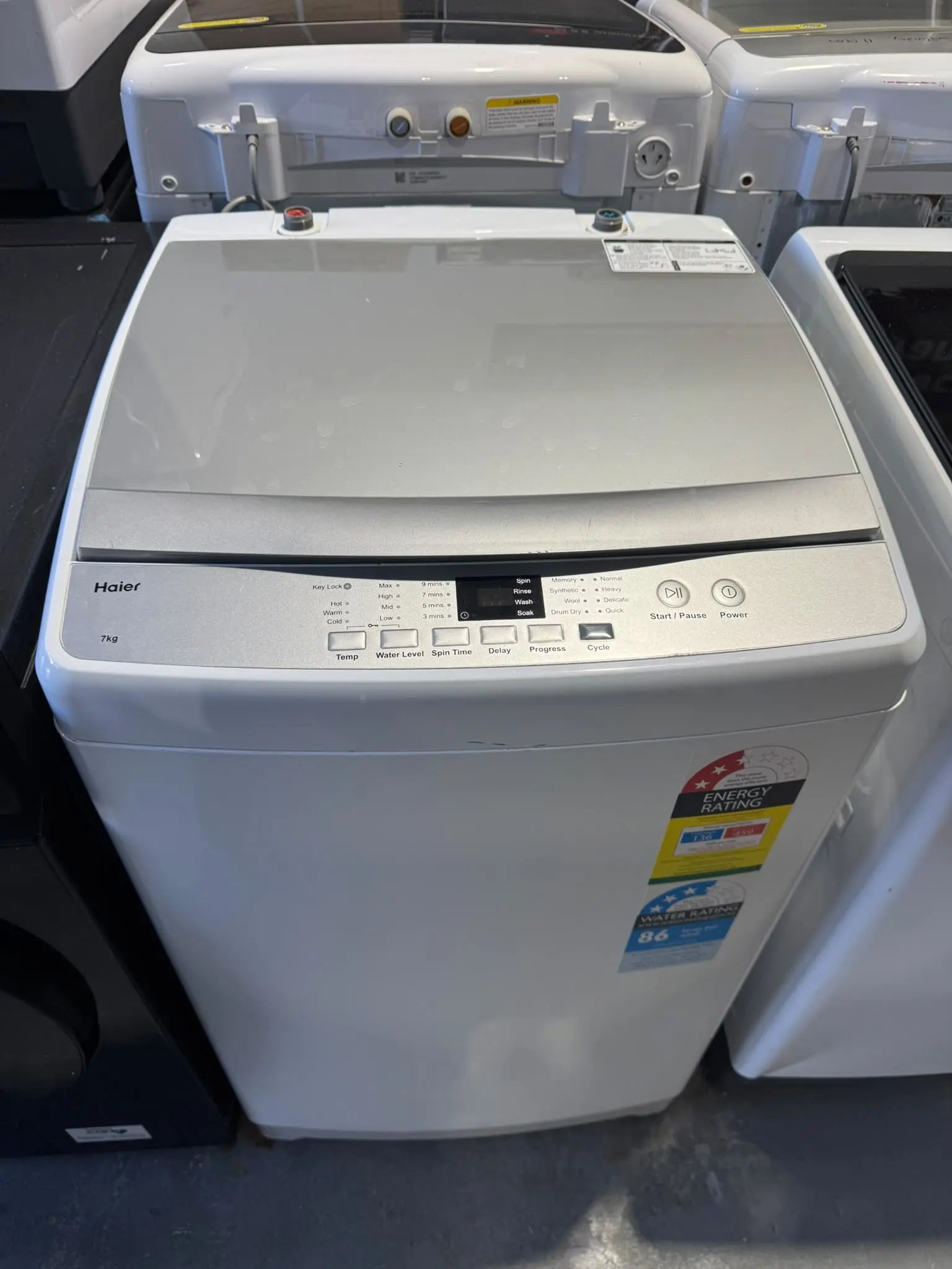 Refurbished Haier 7kg Top Load Washing Machine | PERTH