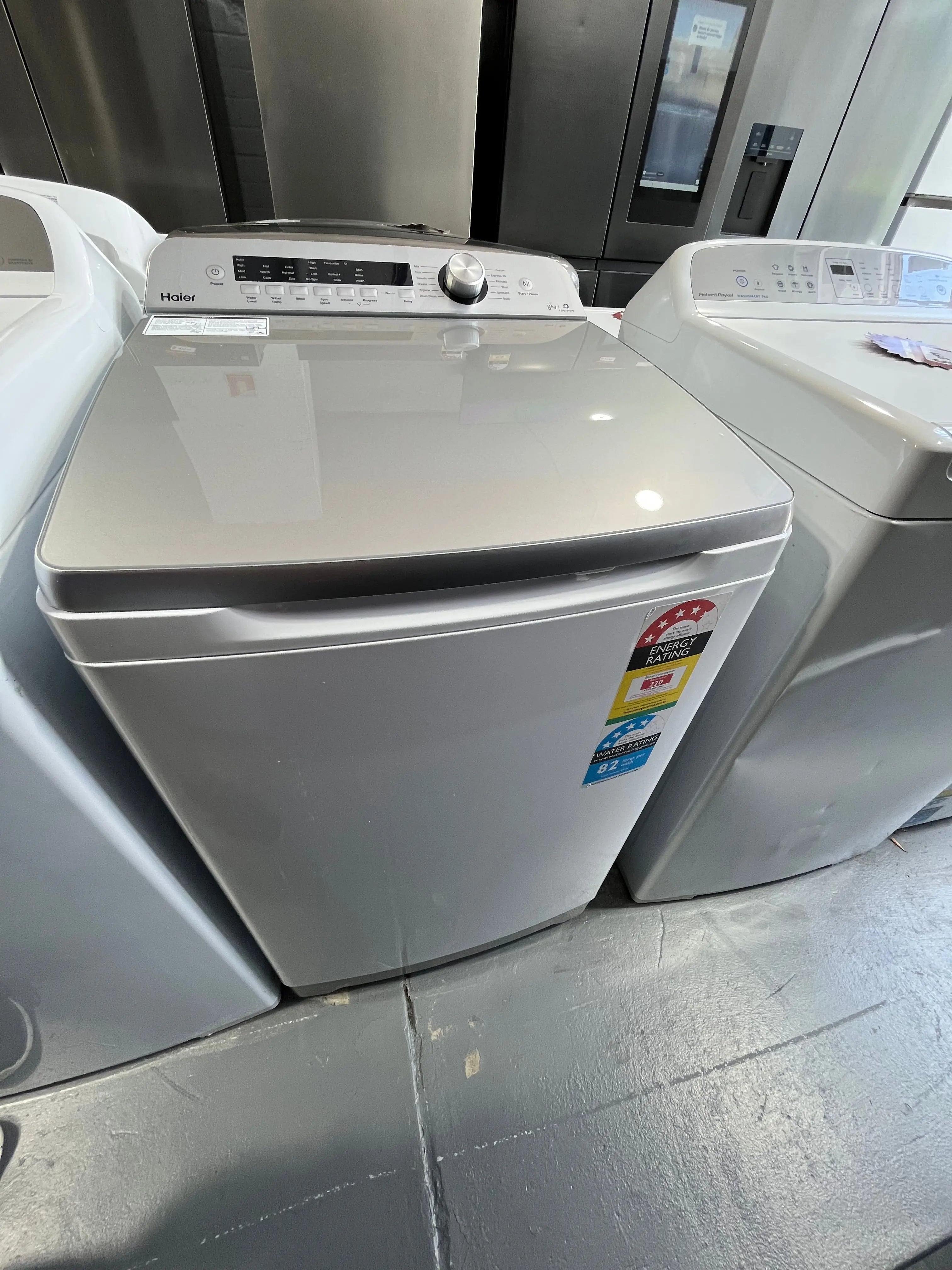 Refurbished Haier 8 kg top loader washer | ALEXANDRIA