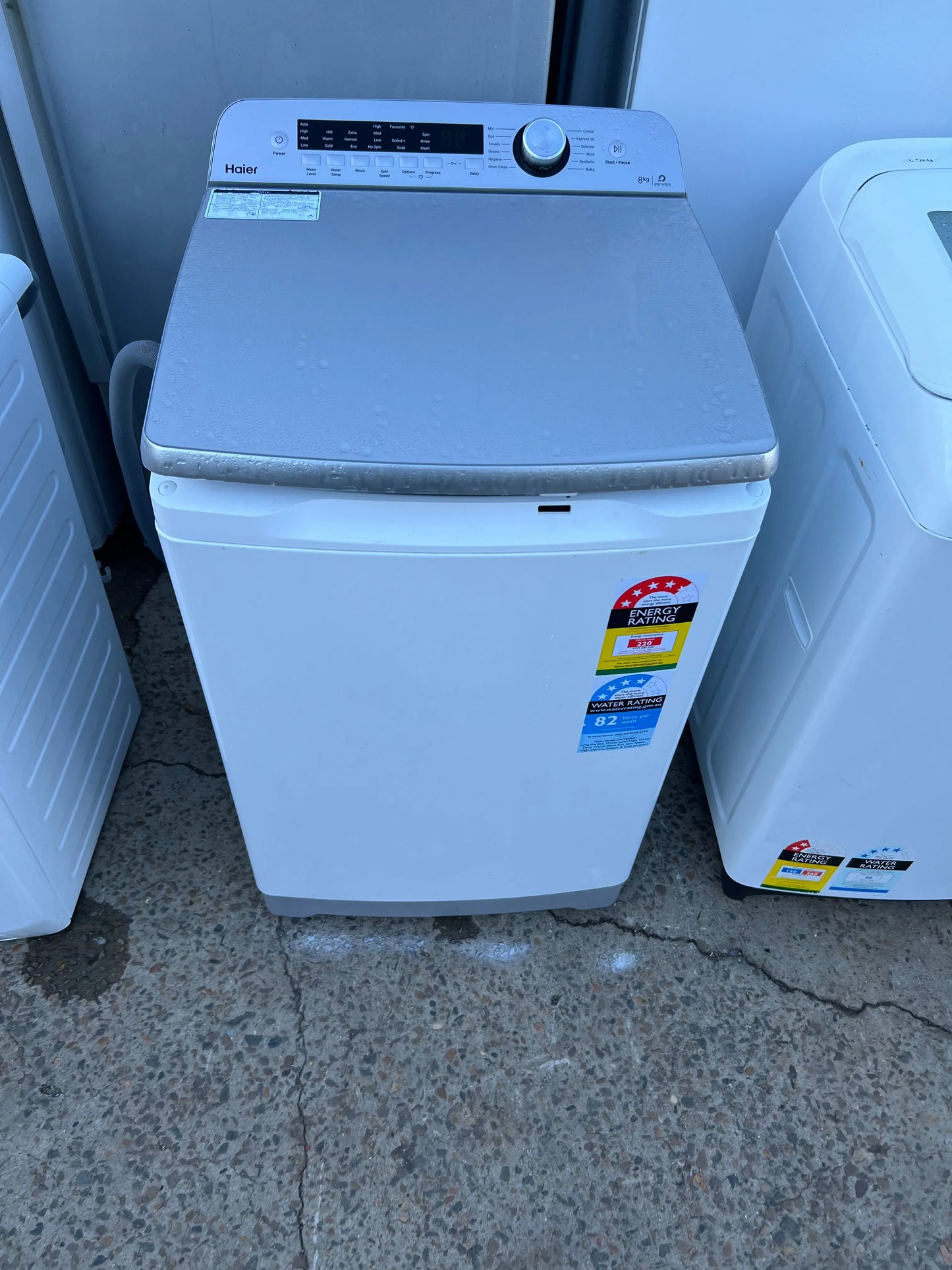 Refurbished Haier 8 kgs top loader washing machine | SYDNEY