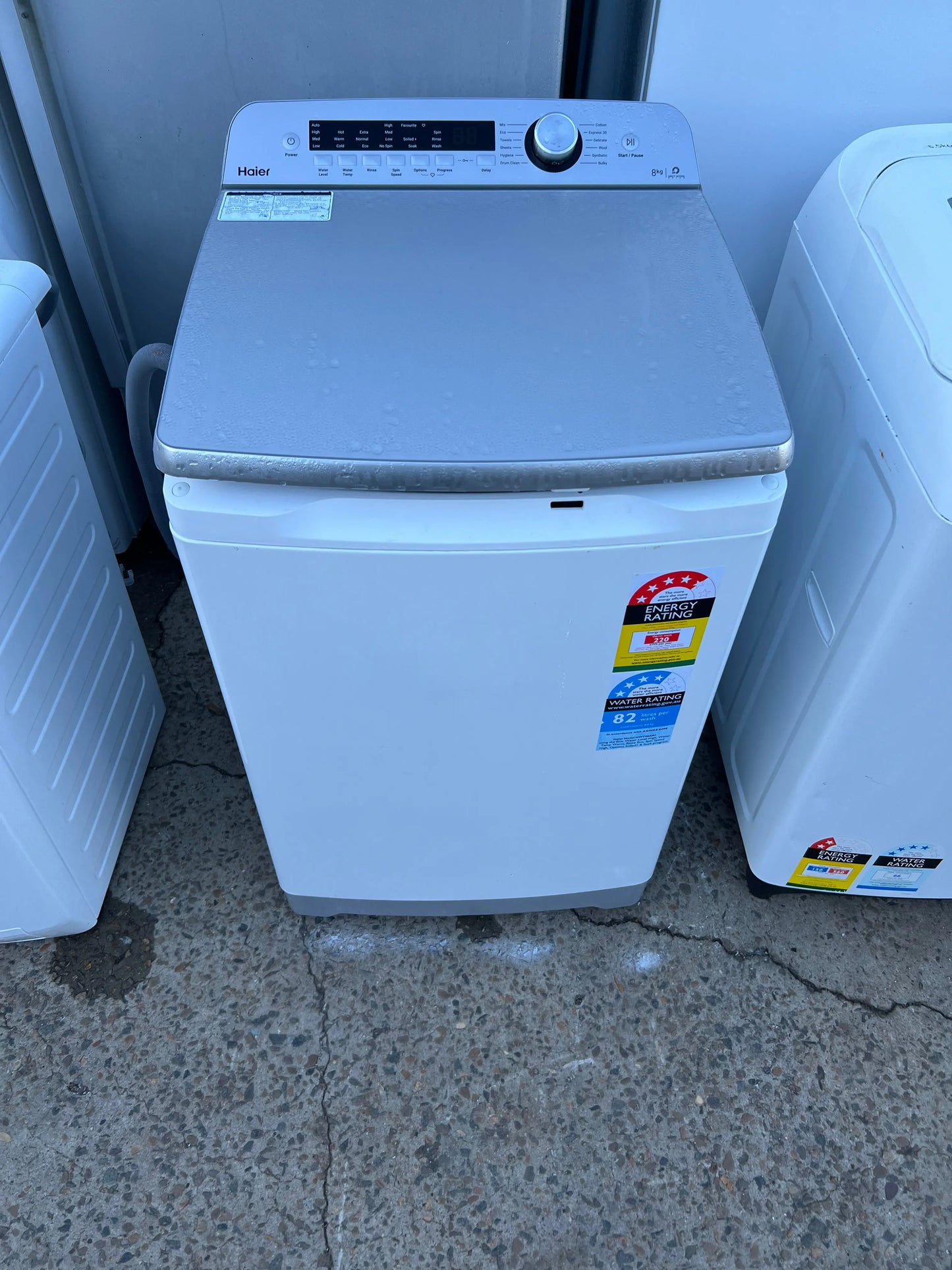 Refurbished Haier 8 kgs top loader washing machine | SYDNEY