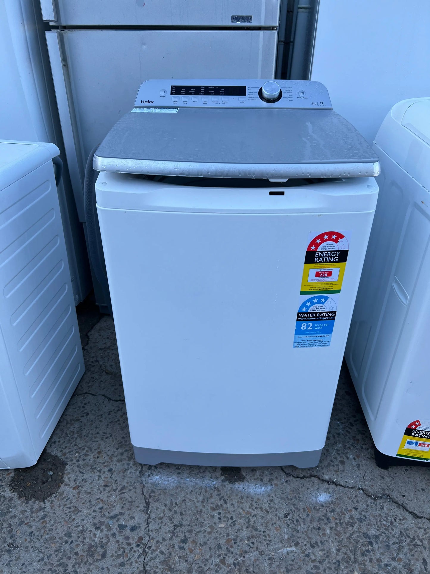 Refurbished Haier 8 kgs top loader washing machine | SYDNEY