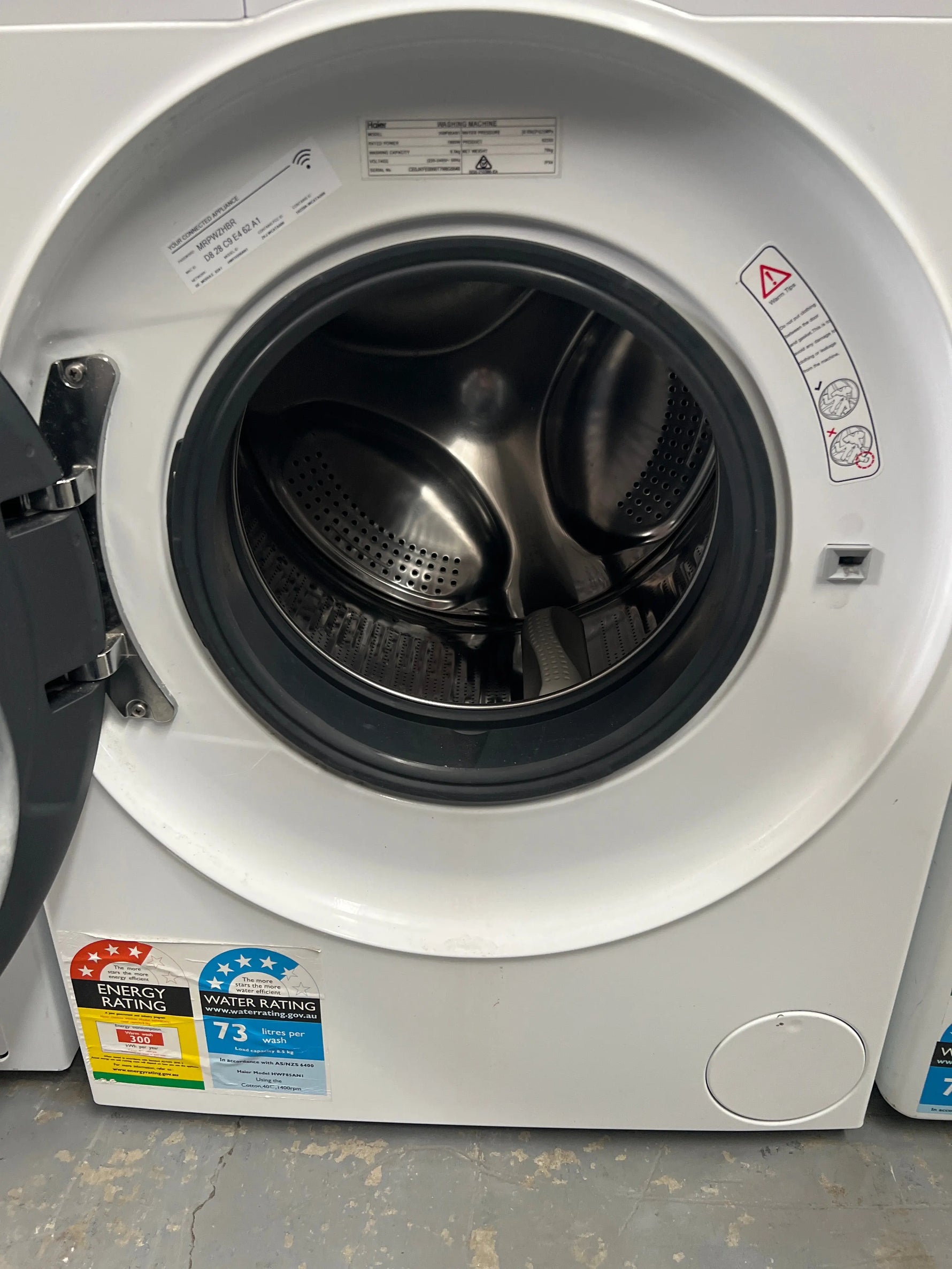 Refurbished Haier 8.5kgs front loader washing machine (4 months warranty) | ADELAIDE