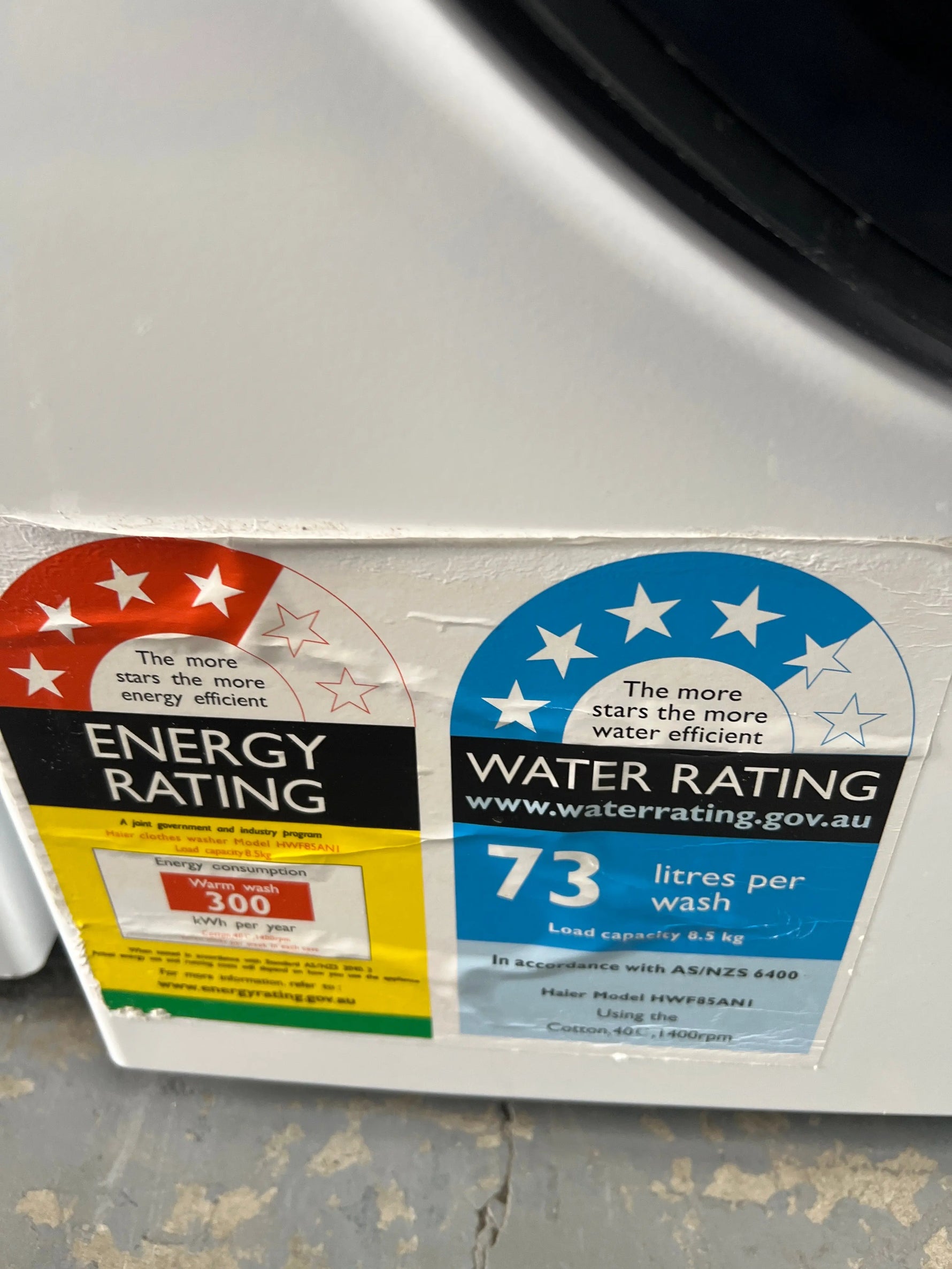 Refurbished Haier 8.5kgs front loader washing machine (4 months warranty) | ADELAIDE
