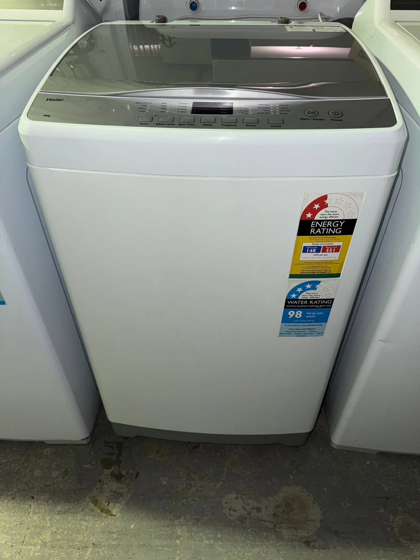 Refurbished Haier 8kg washing machine | PERTH