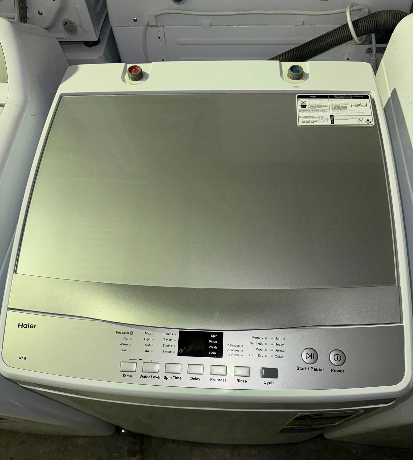 Refurbished Haier 8kg washing machine | PERTH