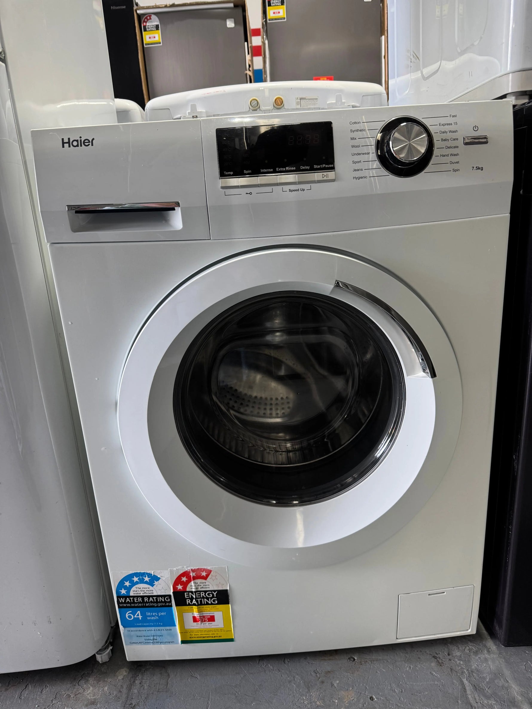 Refurbished Haier 8kg washing machine | PERTH