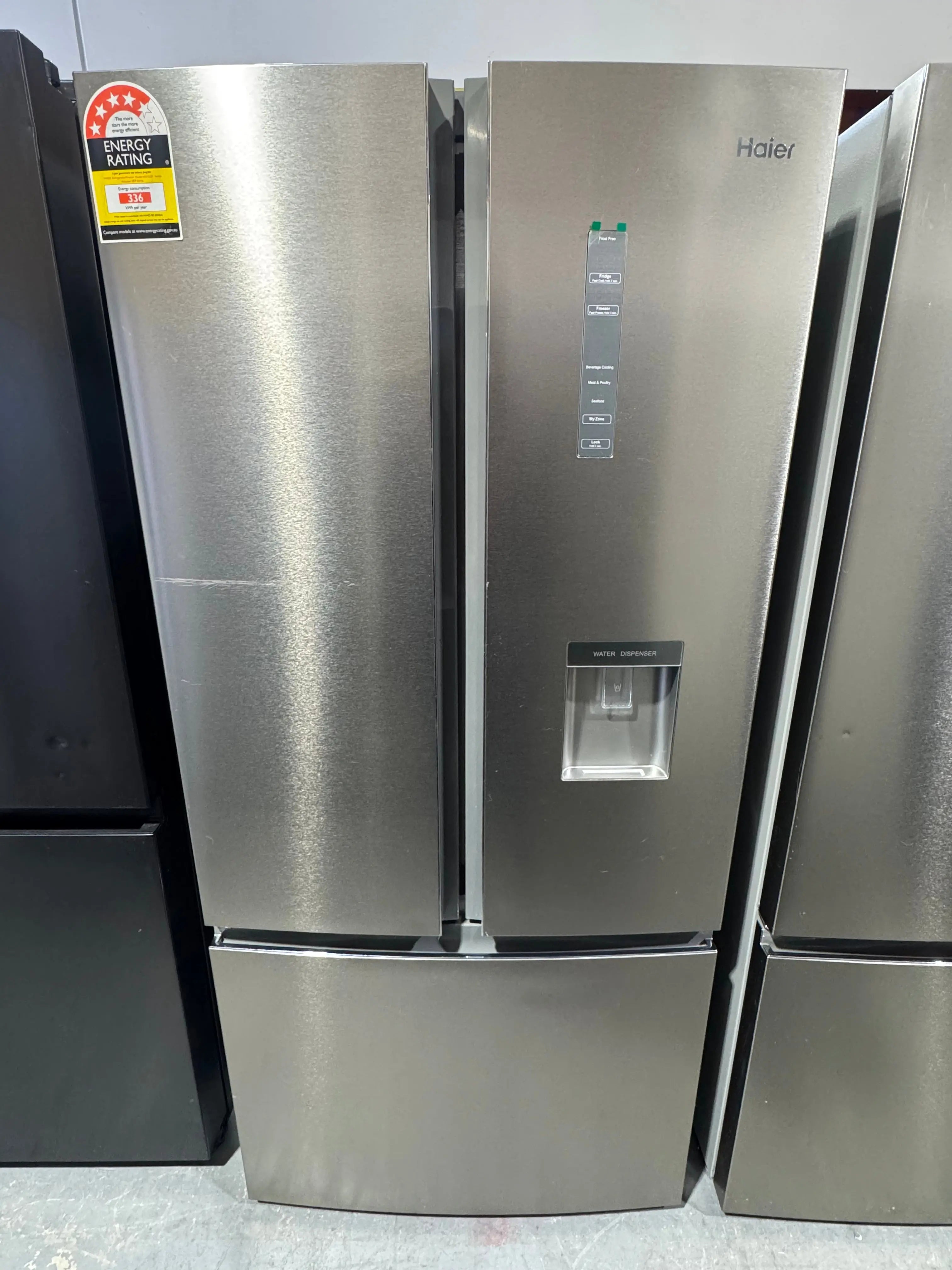 Refurbished Haier HRF520F 489L French Door Fridge Freezer