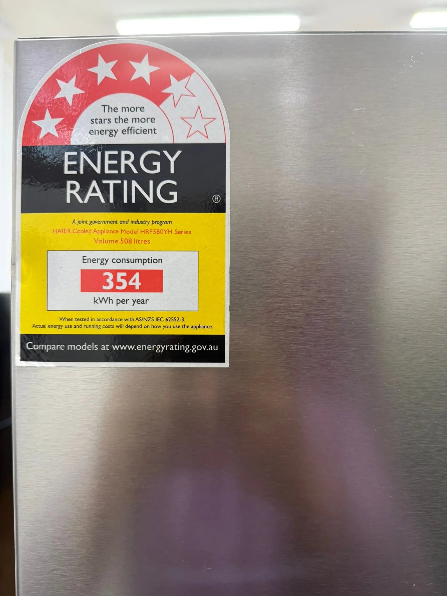 Refurbished Haier HRF580YHS 508L Quad Door Fridge – Satina Finish | RESERVOIR