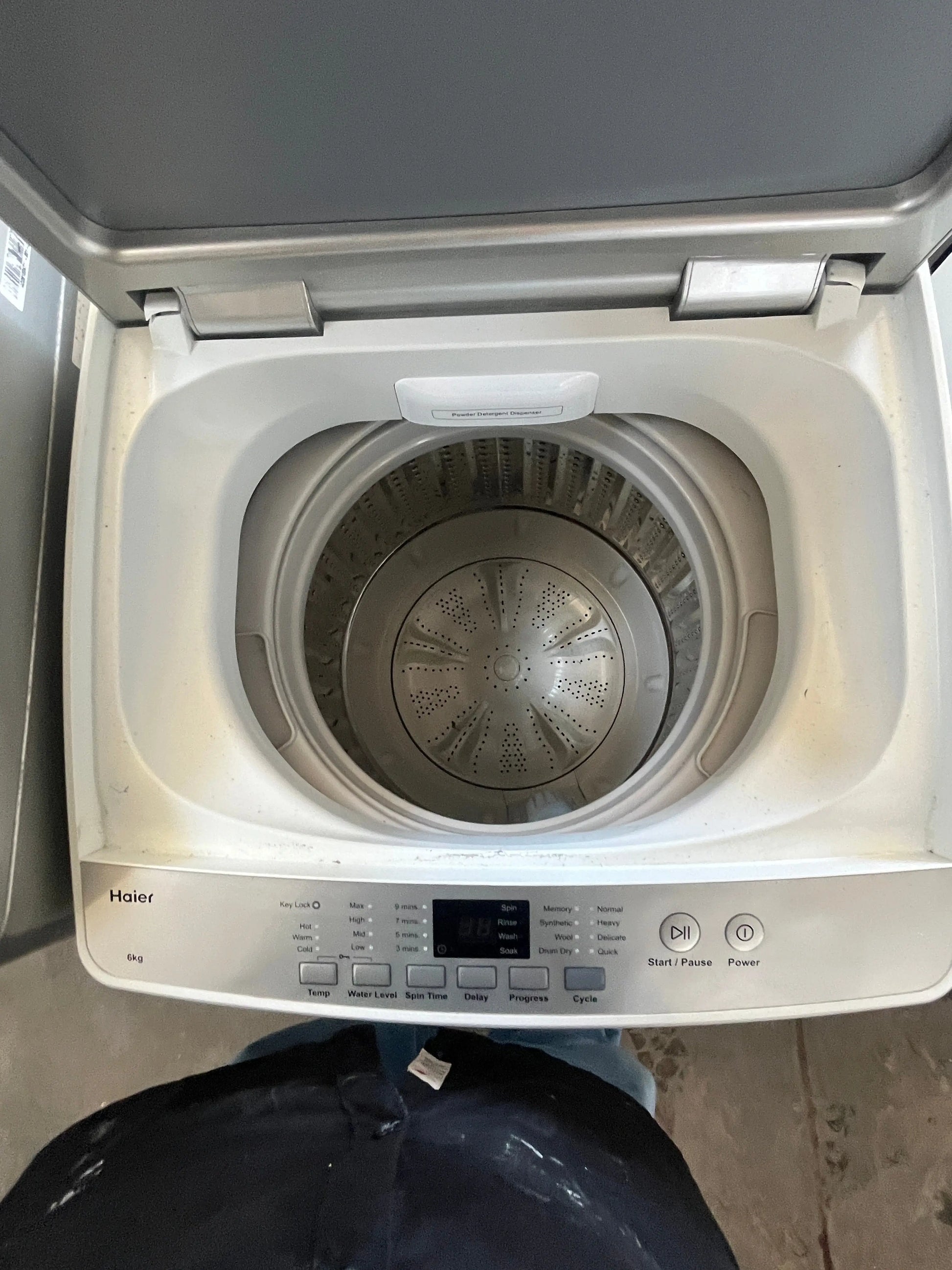 Refurbished Haier clothes washer Model HWT60AWI
Load capacity 6.0kg | ADELAIDE